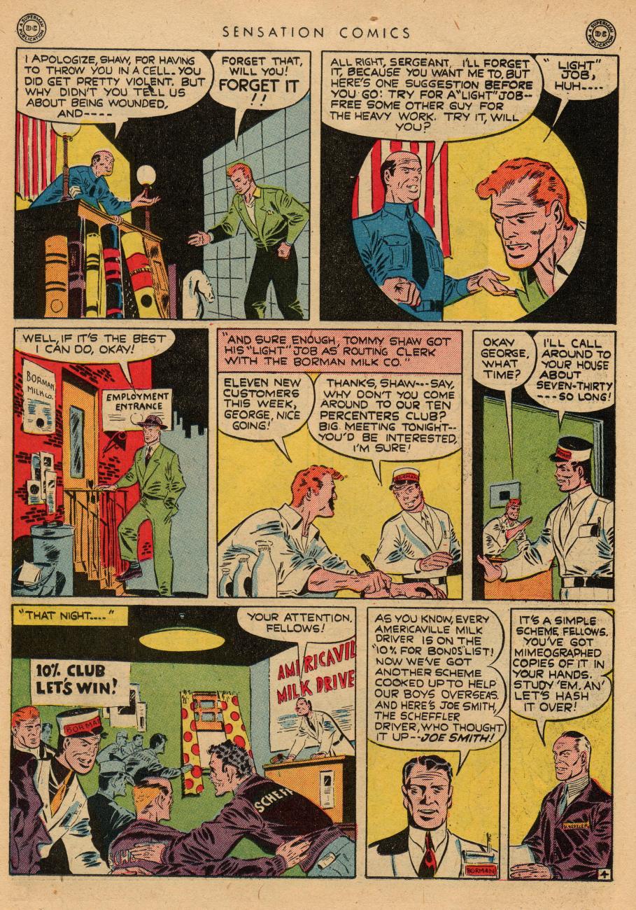 Read online Sensation (Mystery) Comics comic -  Issue #36 - 20