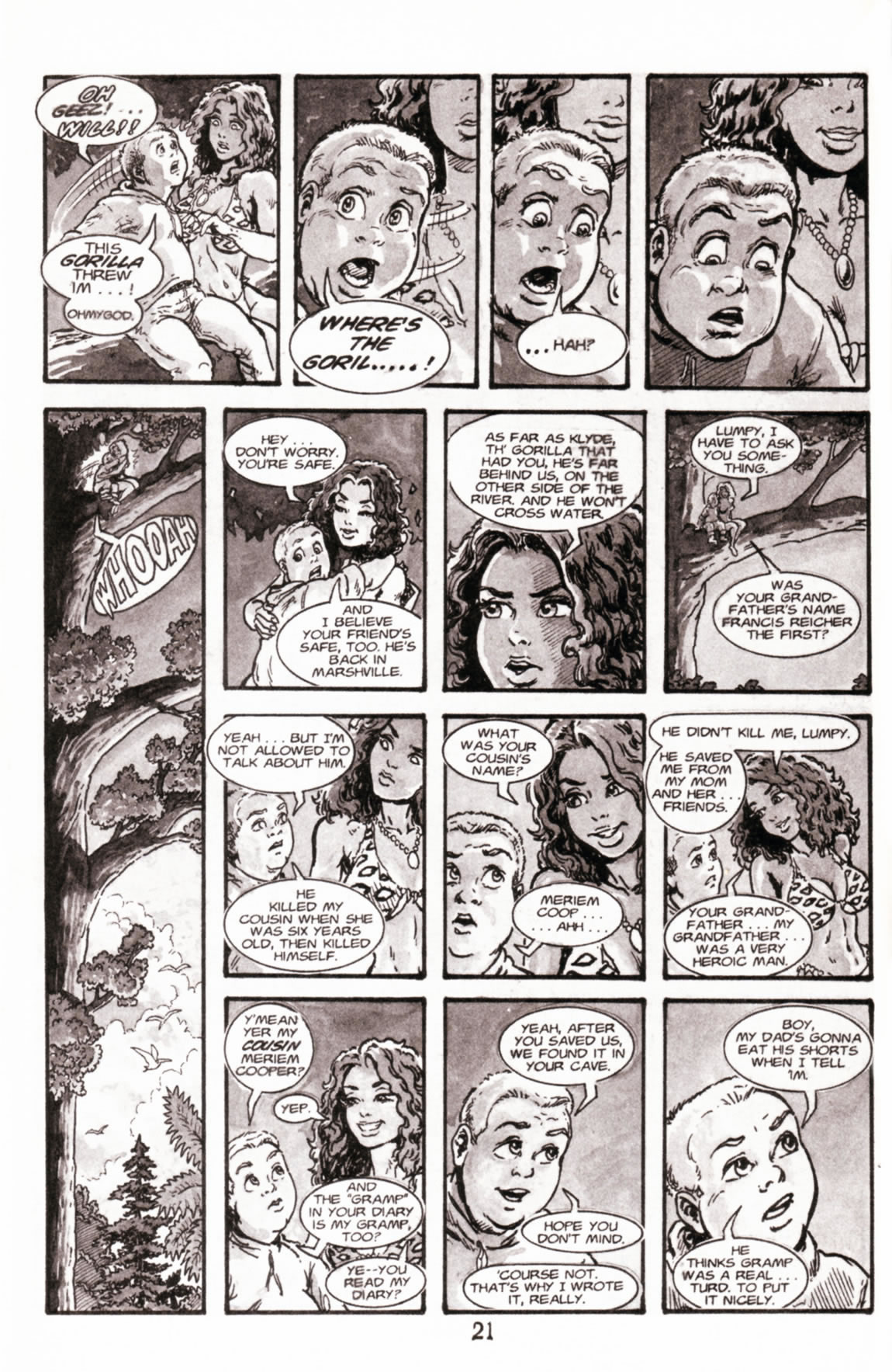 Read online Cavewoman comic -  Issue #5 - 22