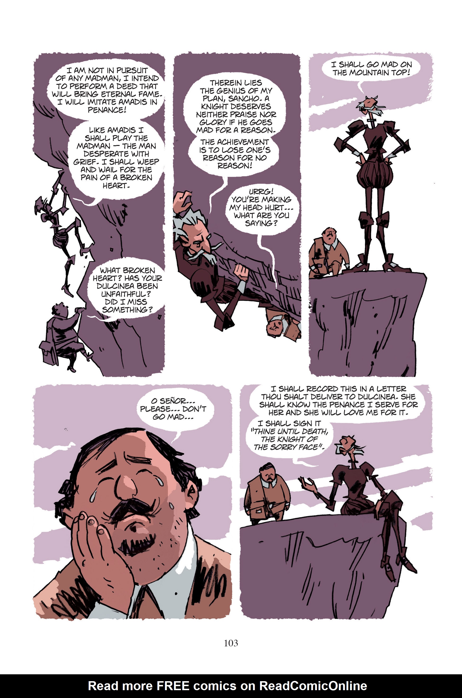 Read online The Complete Don Quixote comic -  Issue # TPB (Part 2) - 2