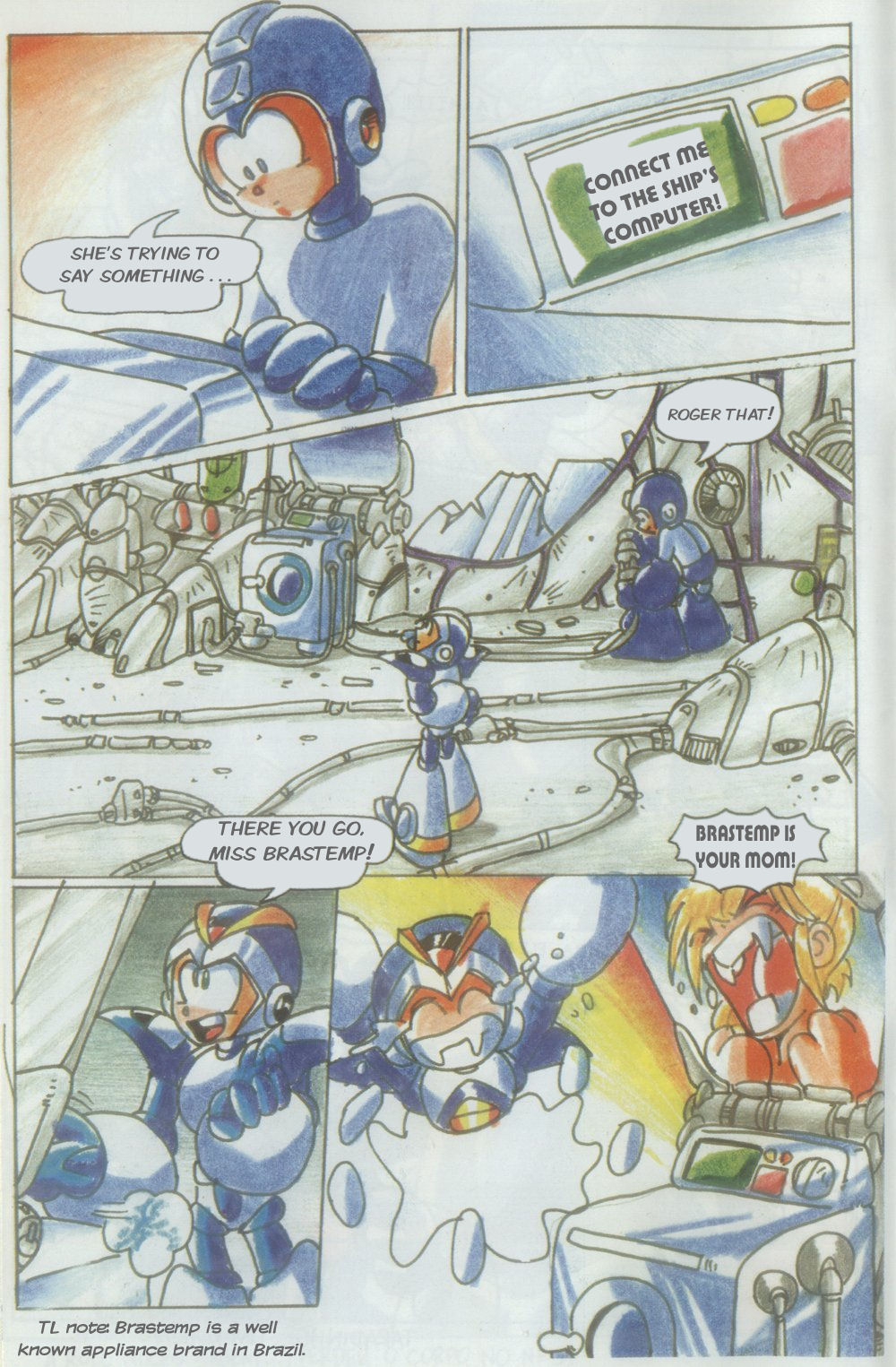 Read online Novas Aventuras de Megaman comic -  Issue #6 - 6