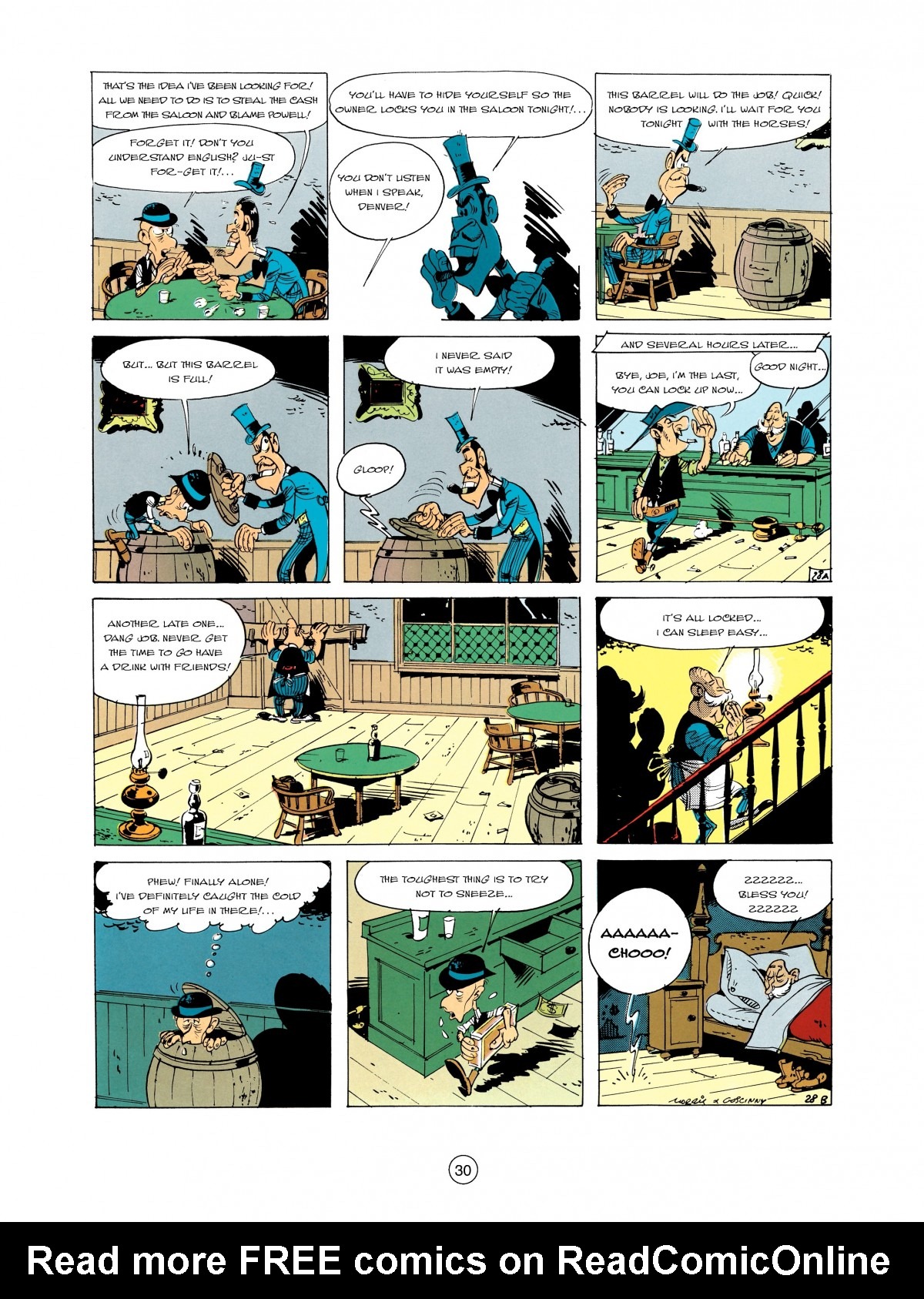 Read online A Lucky Luke Adventure comic -  Issue #2 - 32