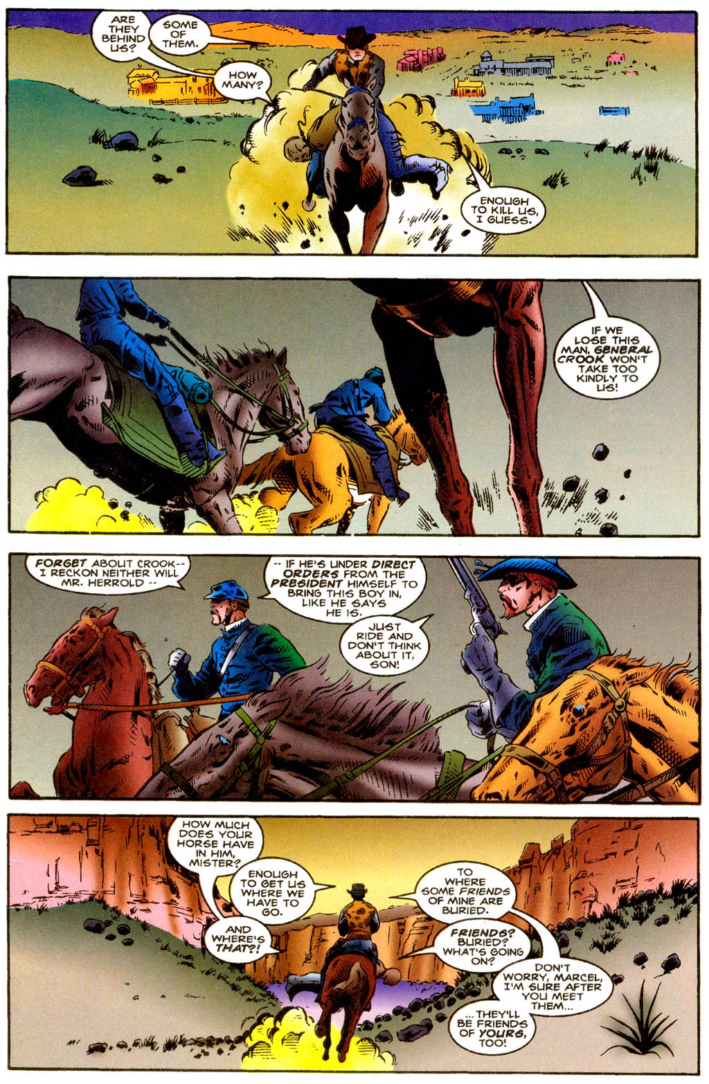 Read online Two-Gun Kid: The Sunset Riders comic -  Issue #1 - 10