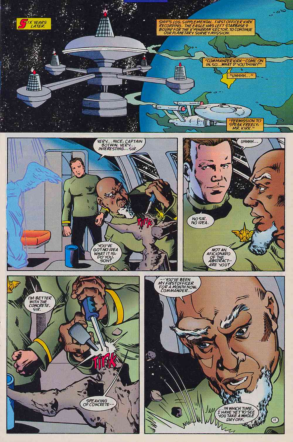 Read online Star Trek (1989) comic -  Issue #73 - 12