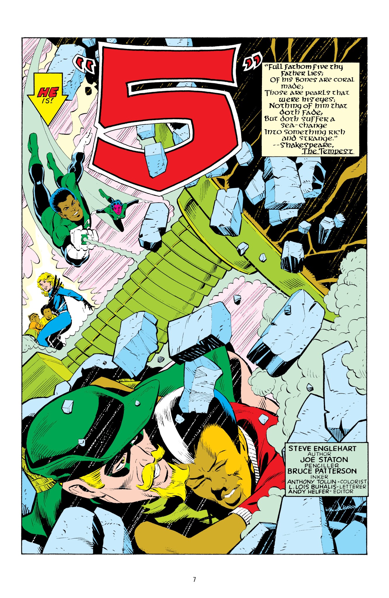 Read online Green Lantern: Sector 2814 comic -  Issue # TPB 3 - 7