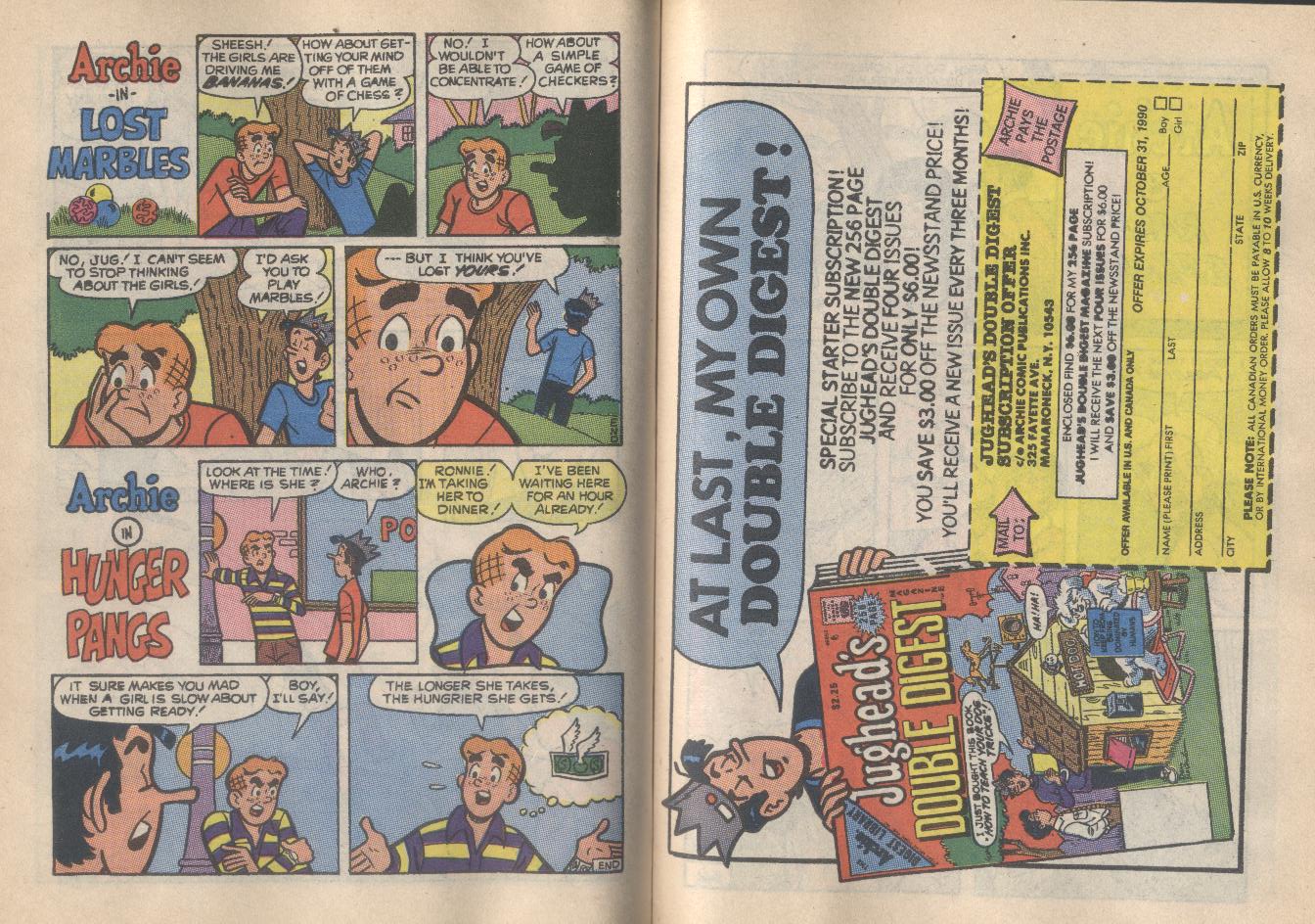 Read online Archie...Archie Andrews, Where Are You? Digest Magazine comic -  Issue #68 - 49
