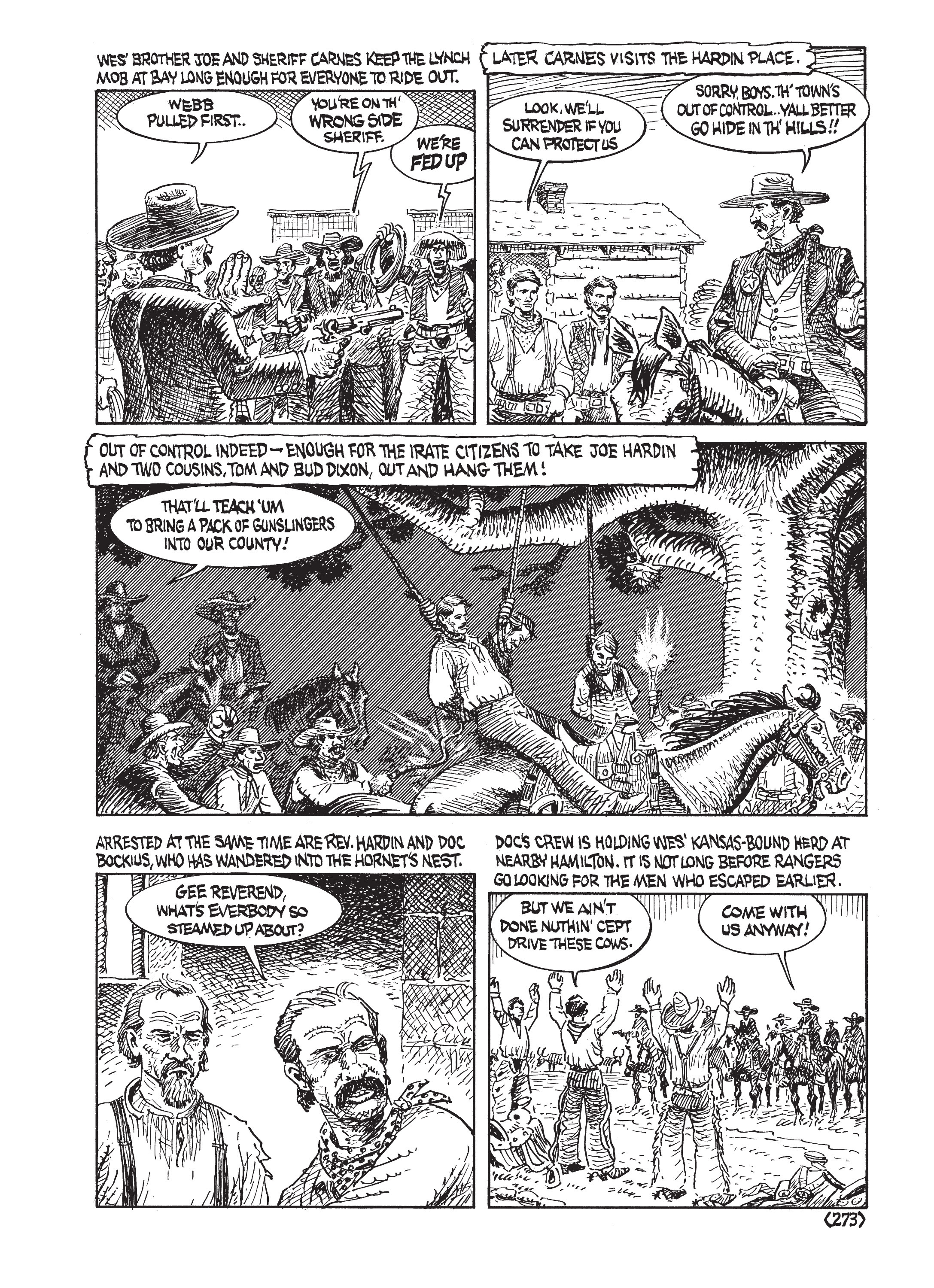 Read online Jack Jackson's American History: Los Tejanos and Lost Cause comic -  Issue # TPB (Part 3) - 71