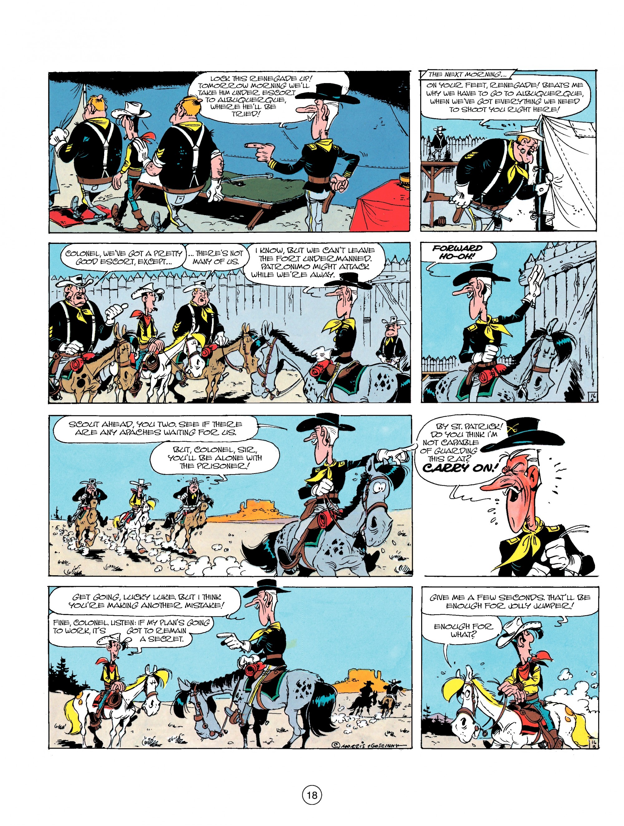 Read online A Lucky Luke Adventure comic -  Issue #17 - 18