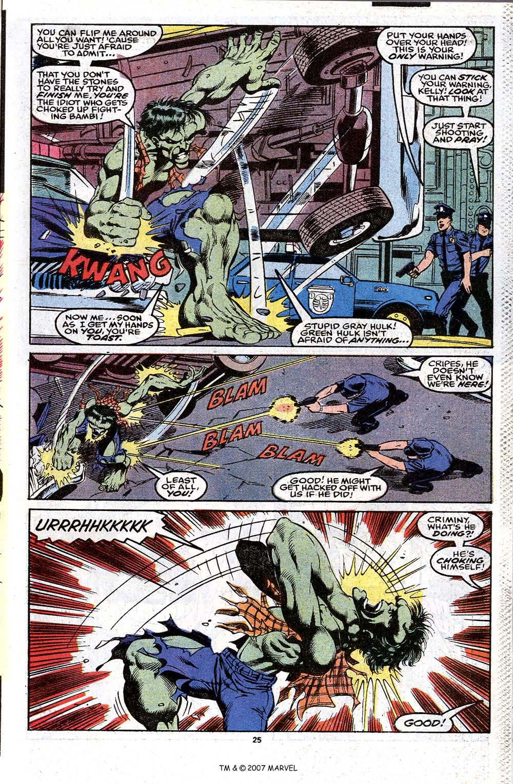 Read online The Incredible Hulk (1968) comic -  Issue #376 - 27