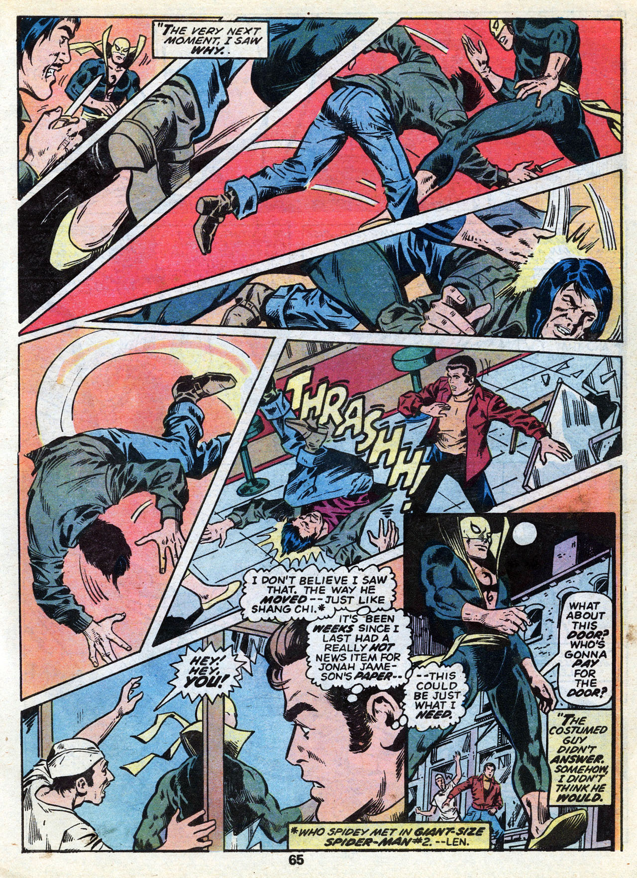Read online Marvel Treasury Edition comic -  Issue #18 - 67