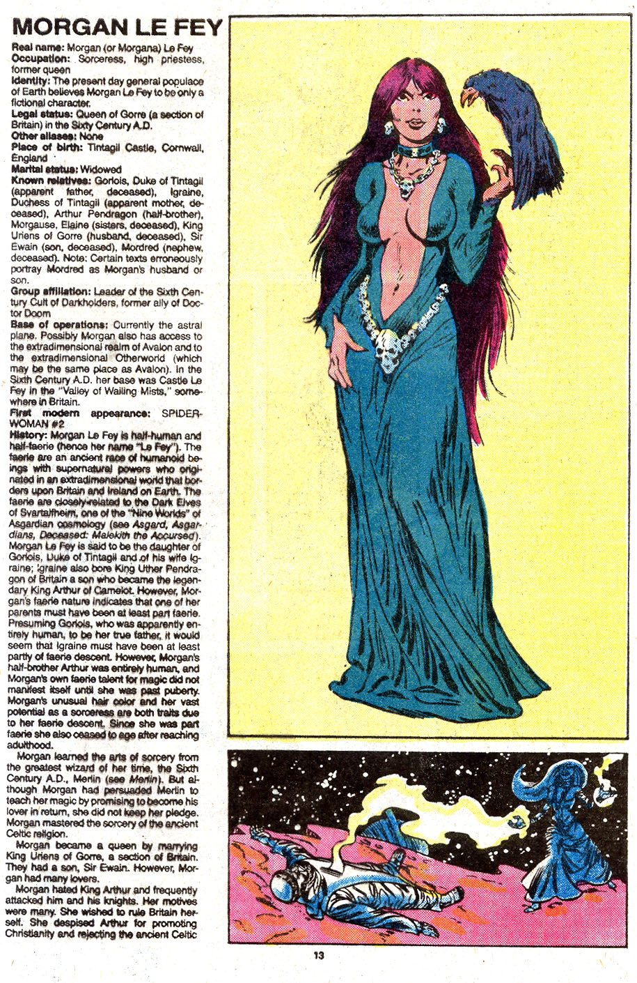 Read online The Official Handbook of the Marvel Universe Deluxe Edition comic -  Issue #9 - 15