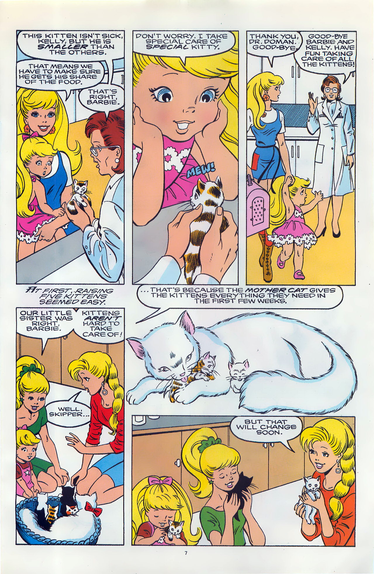Read online Barbie and Baby Sister Kelly comic -  Issue # Full - 9