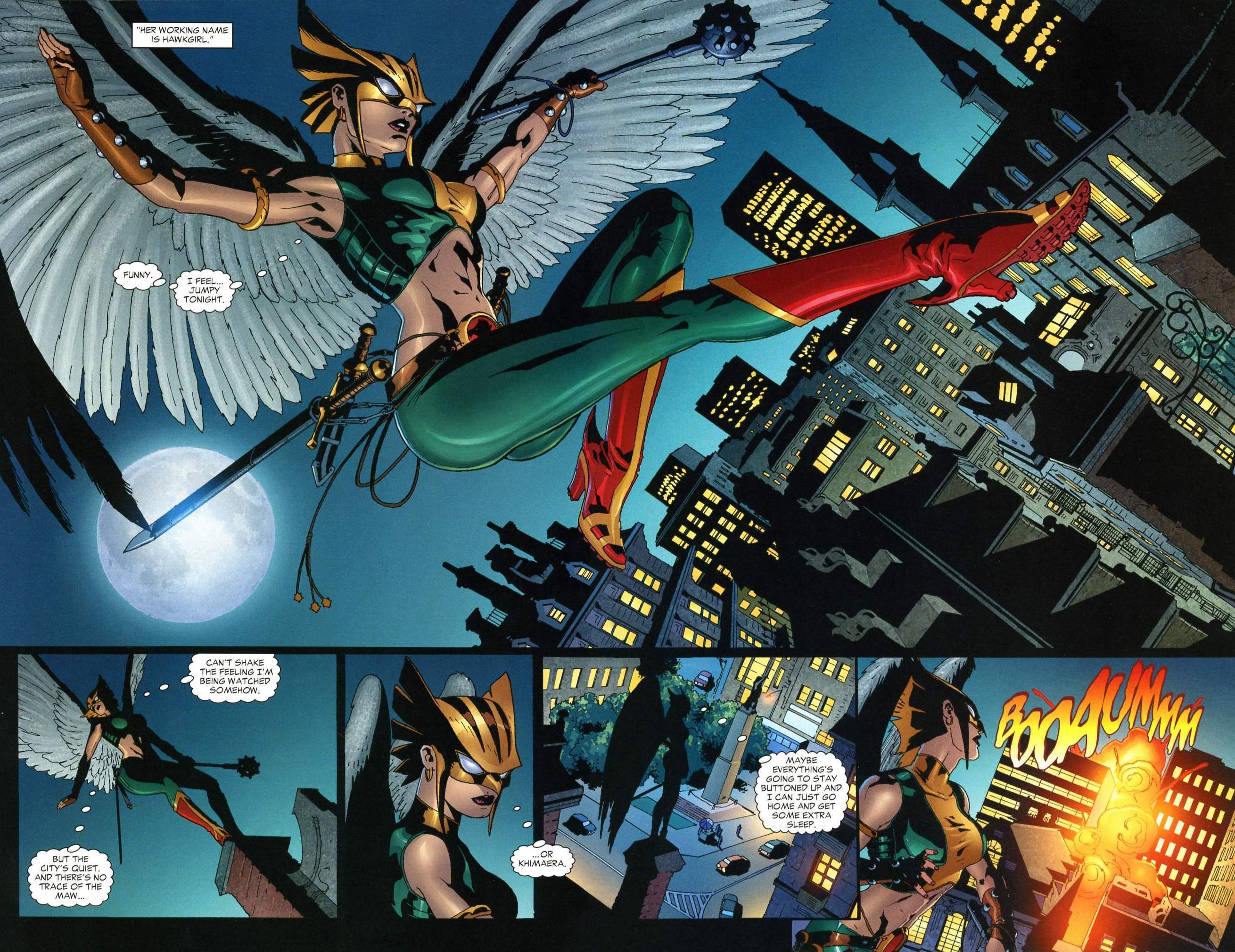 Read online Hawkgirl comic -  Issue #57 - 7