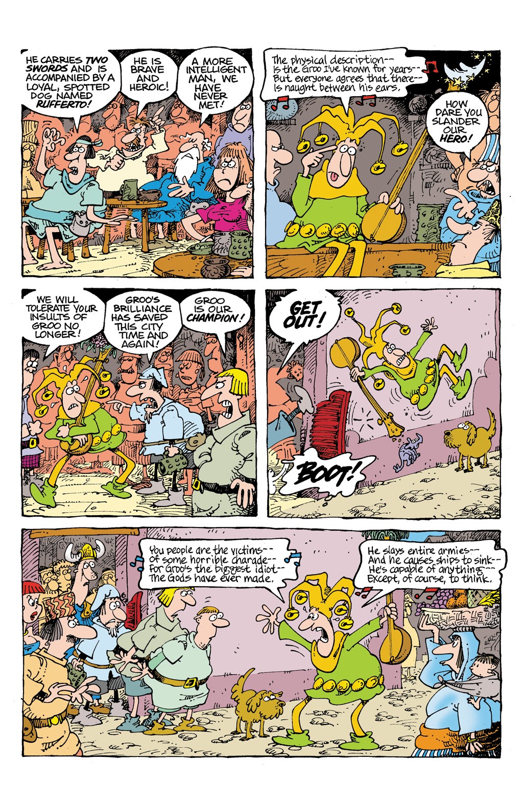 Read online Sergio Aragonés' Groo: The Most Intelligent Man In The World comic -  Issue # TPB - 19