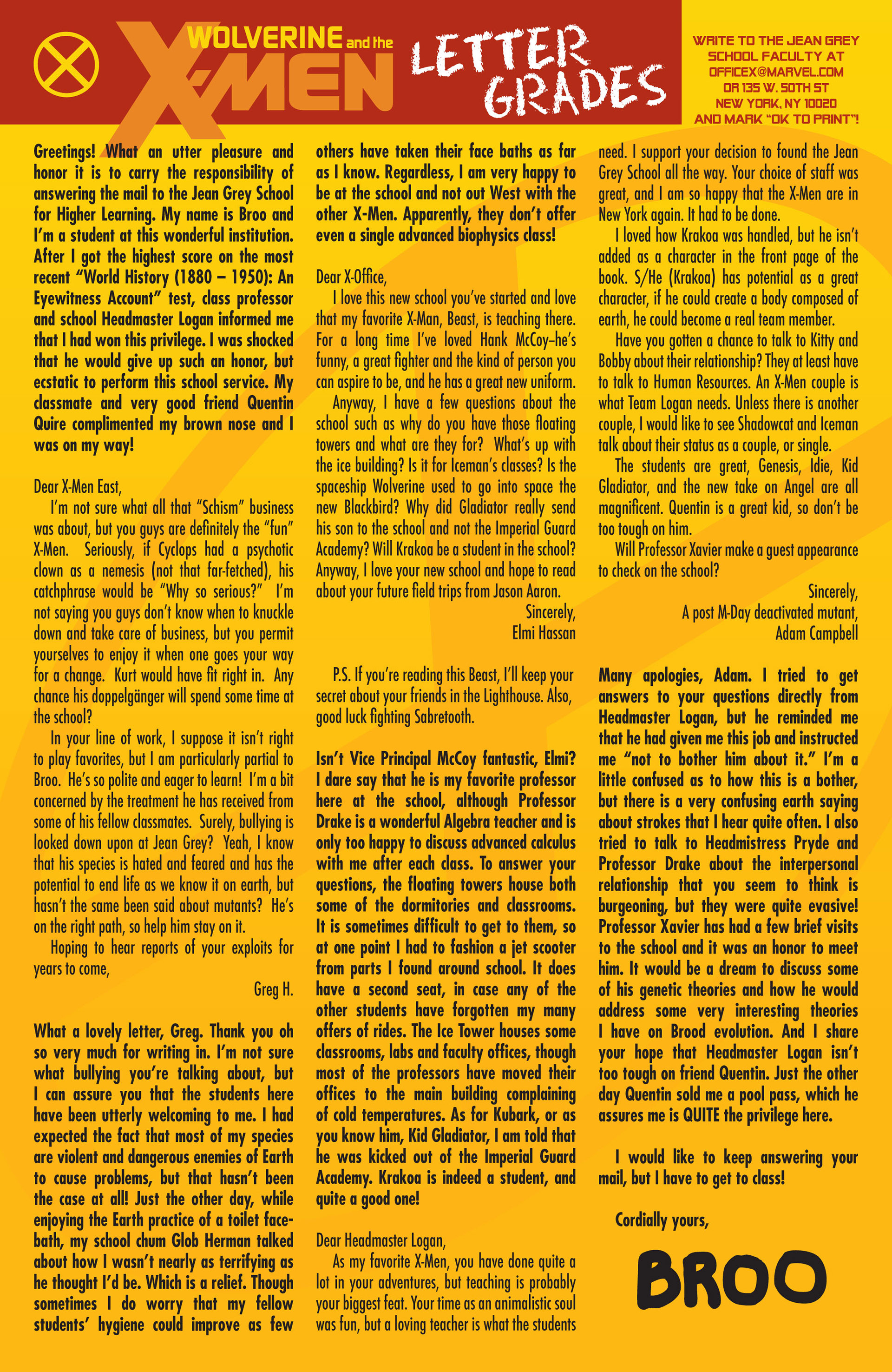 Read online Wolverine & The X-Men comic -  Issue #8 - 23