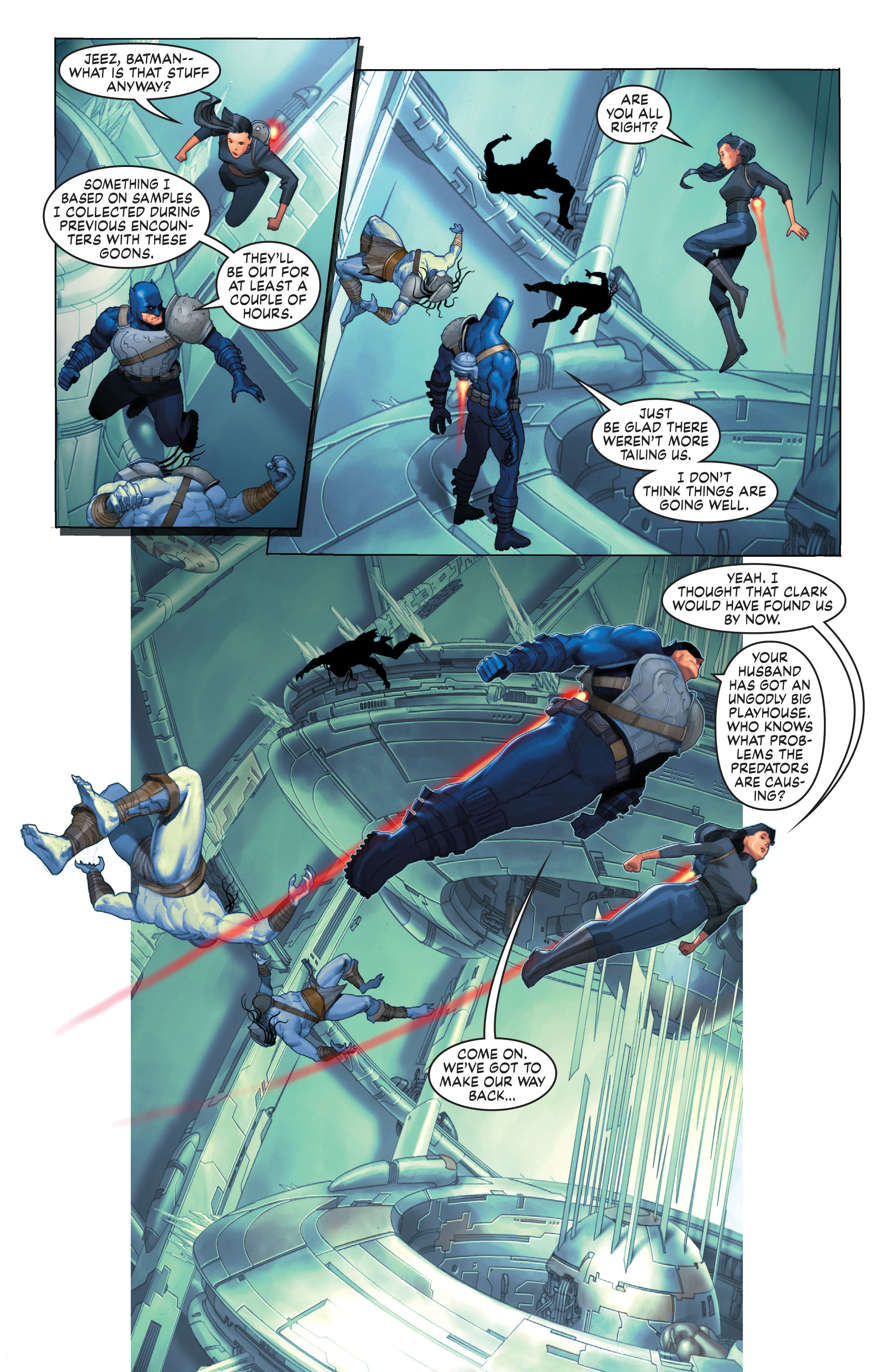 Read online Superman and Batman Vs. Aliens and Predator comic -  Issue #2 - 20