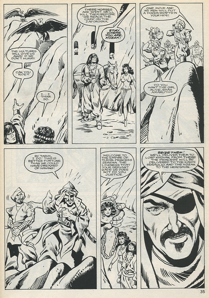 Read online The Savage Sword Of Conan comic -  Issue #131 - 35