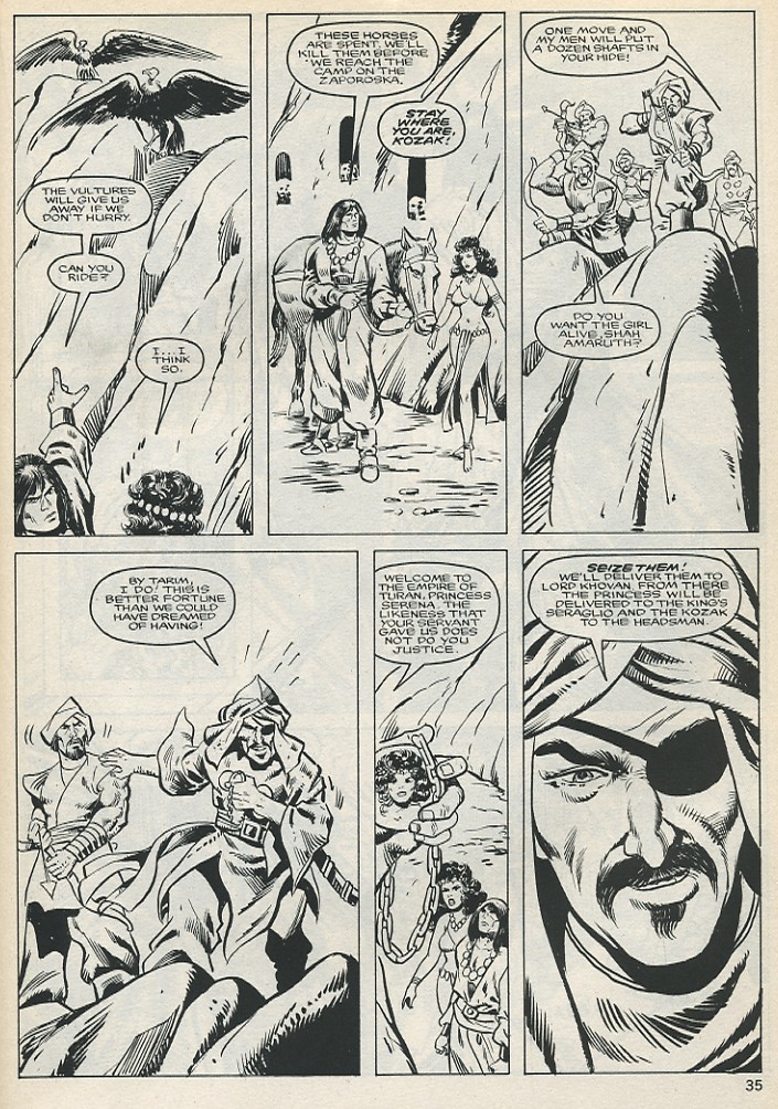 The Savage Sword Of Conan issue 131 - Page 35