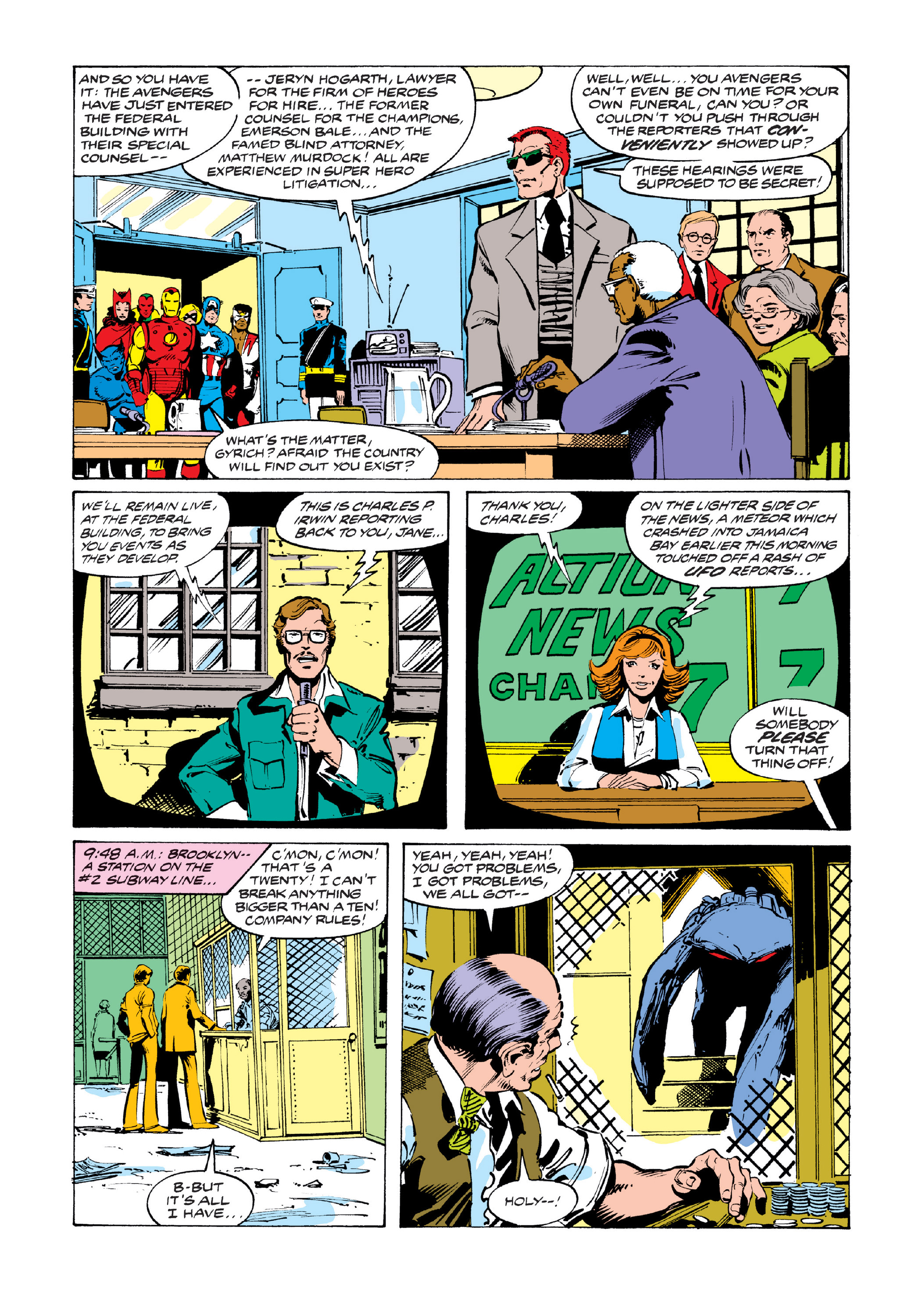 Read online Marvel Masterworks: The Avengers comic -  Issue # TPB 19 (Part 1) - 33
