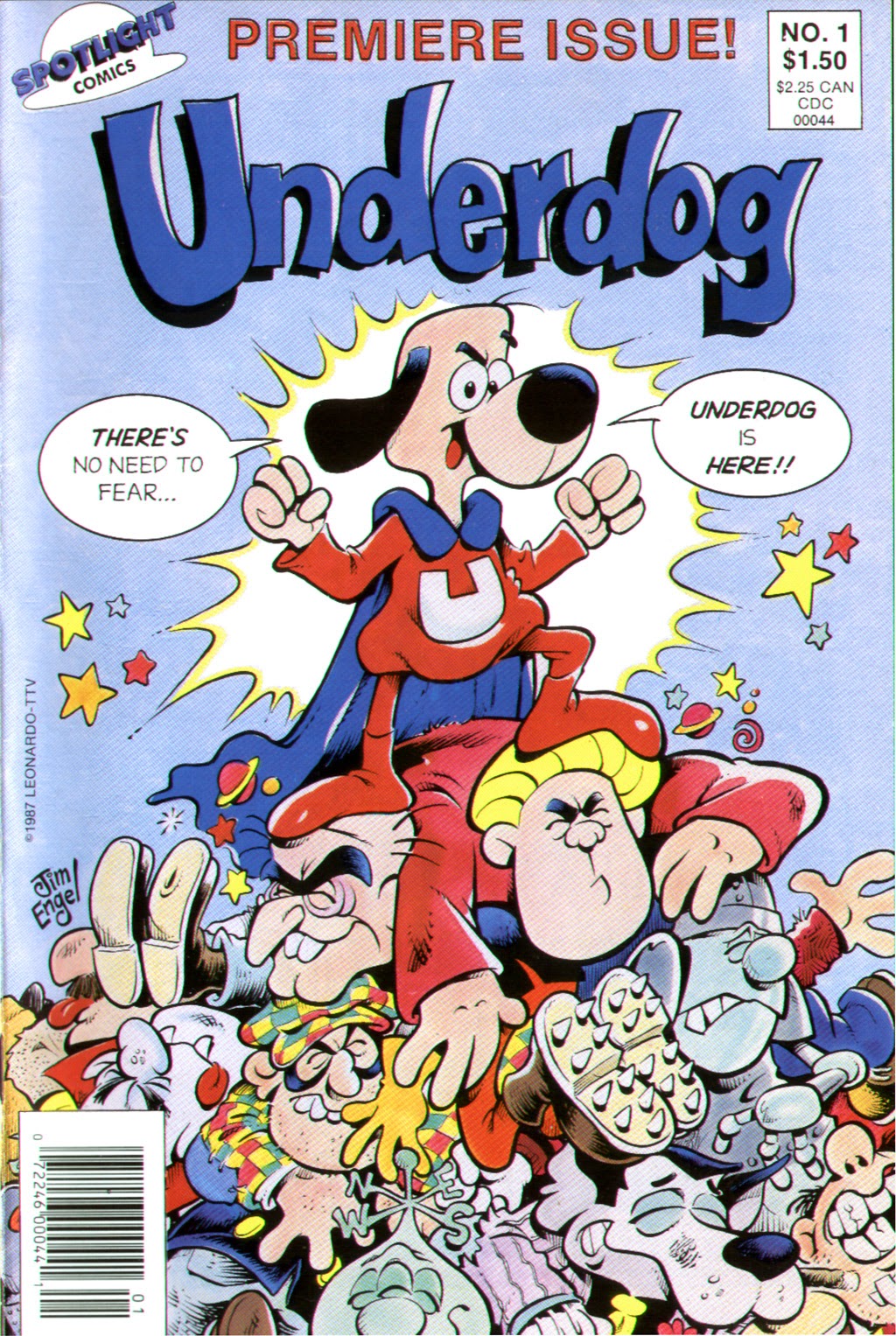Read online Underdog (1987) comic -  Issue #1 - 1