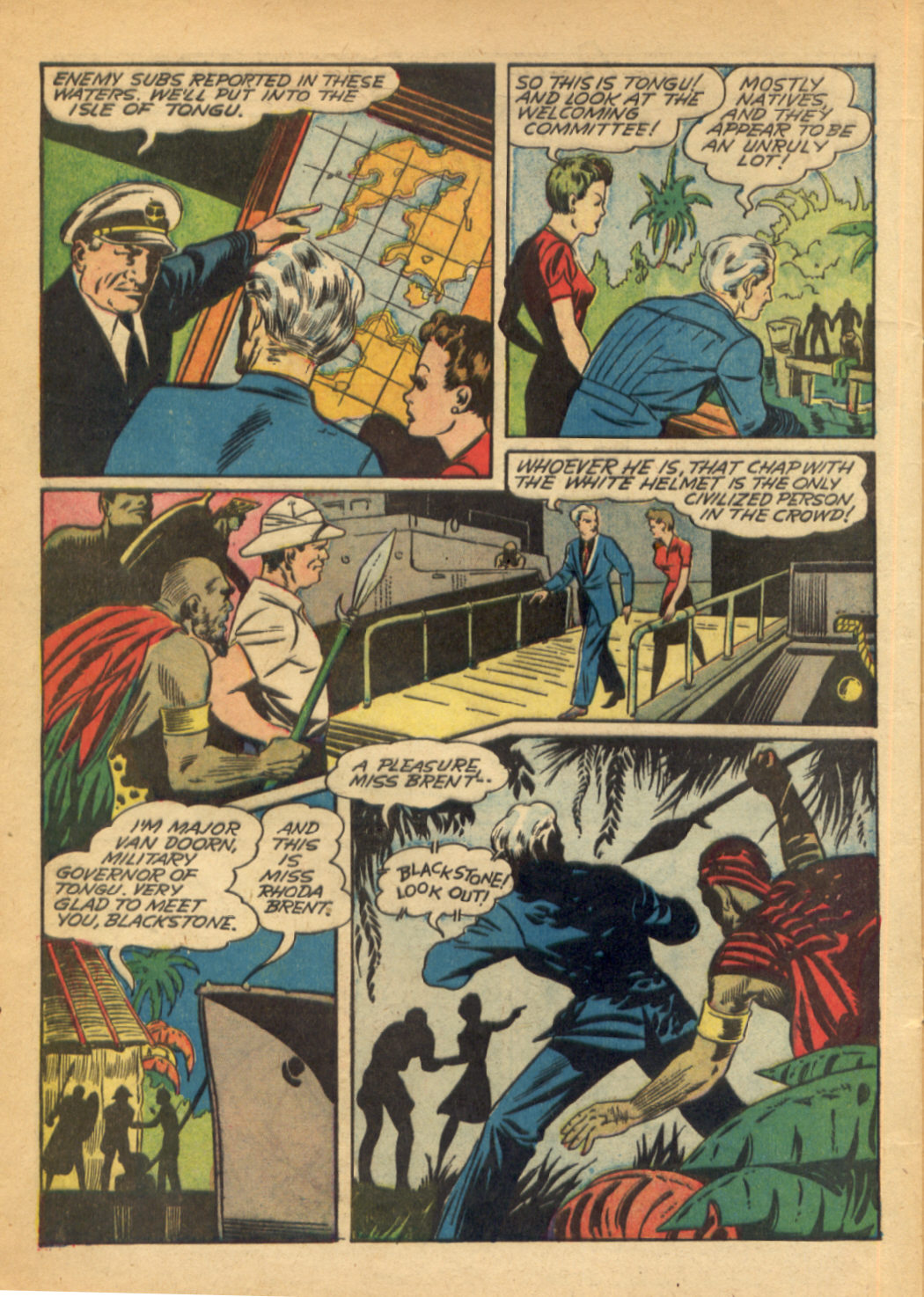 Read online Super-Magician Comics comic -  Issue #6 - 4