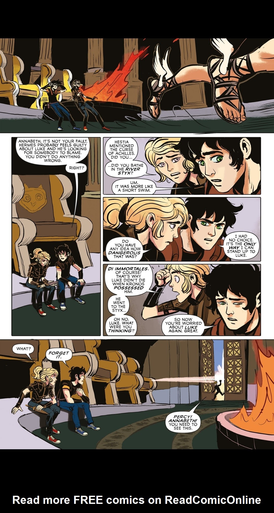 Read online Percy Jackson and the Olympians comic -  Issue # TPB 5 - 59