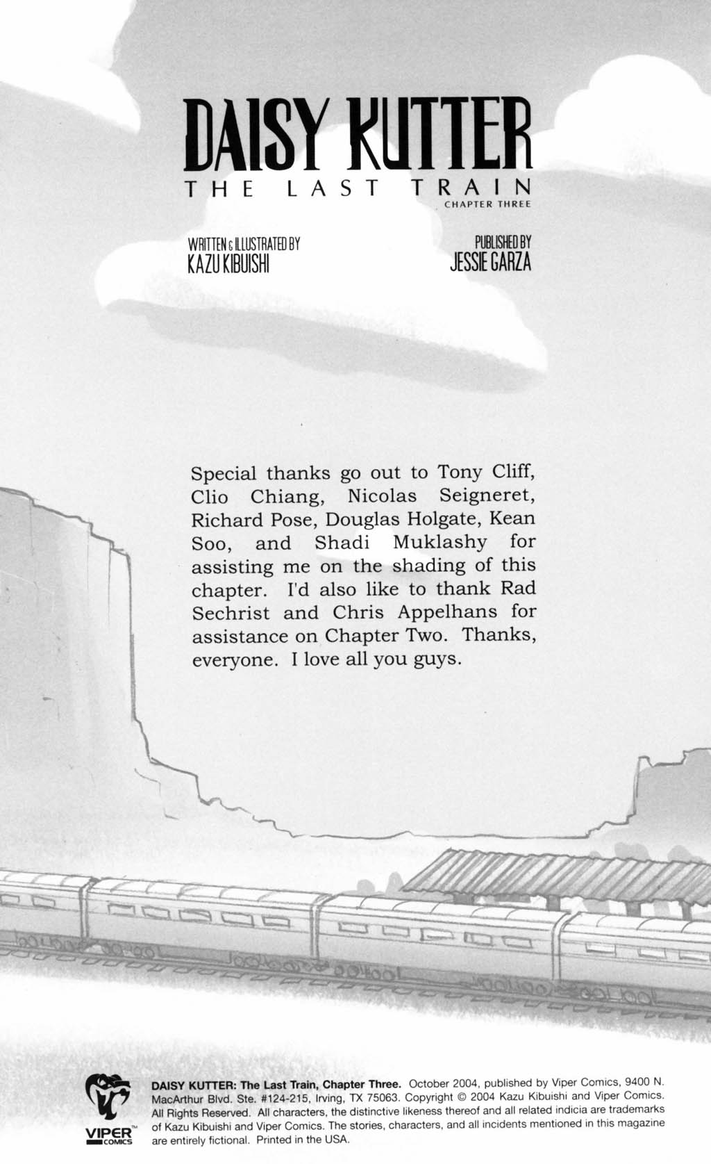 Read online Daisy Kutter: The Last Train comic -  Issue #3 - 2