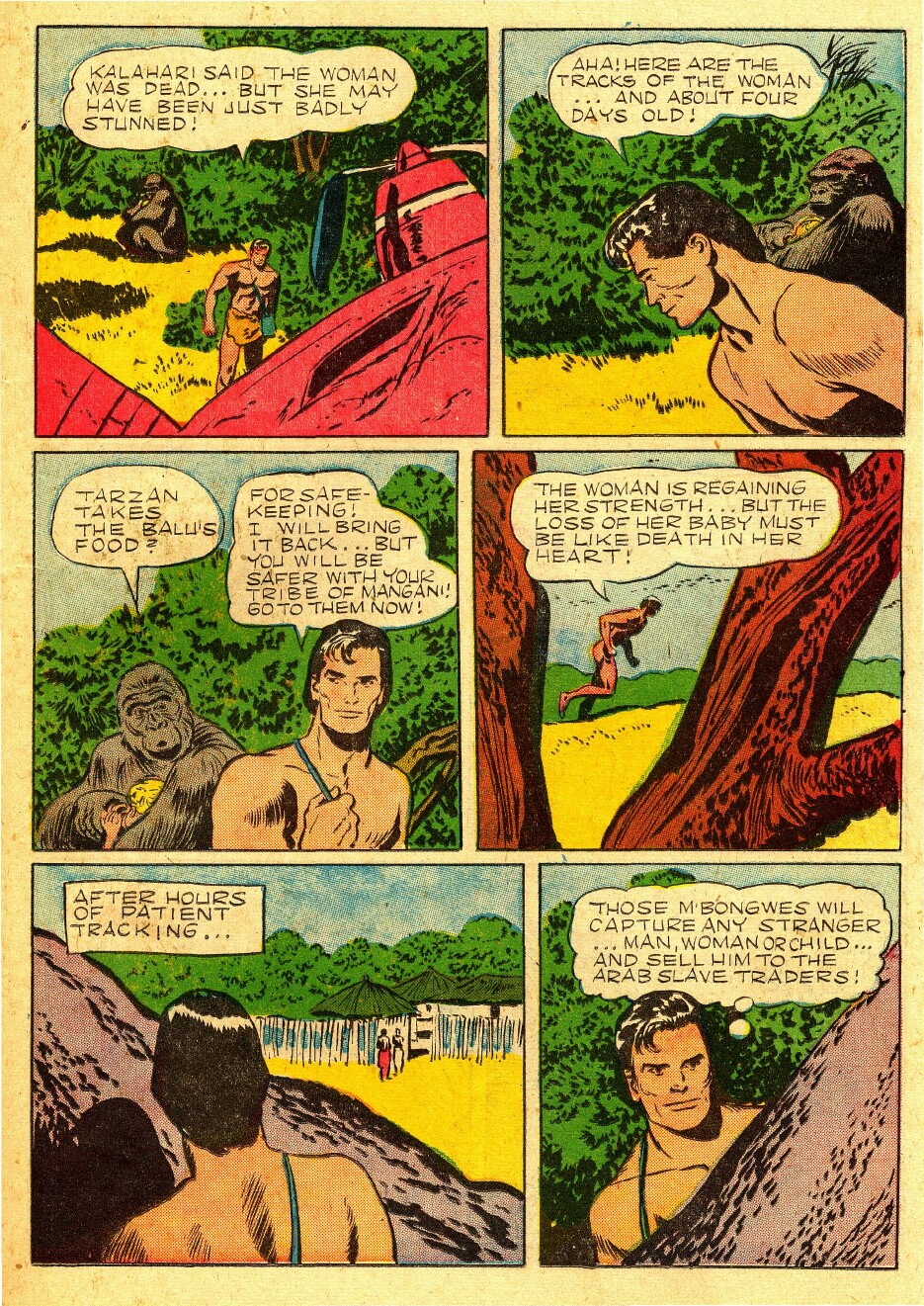 Read online Tarzan (1948) comic -  Issue #44 - 27