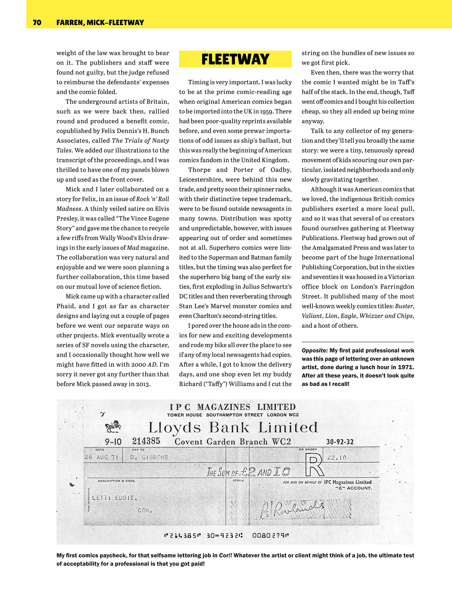 Read online Confabulation: An Anecdotal Autobiography comic -  Issue # TPB (Part 1) - 70