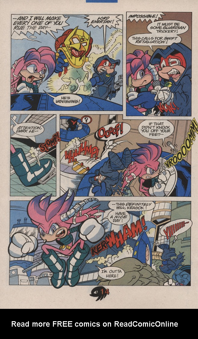 Read online Knuckles the Echidna comic -  Issue #9 - 22