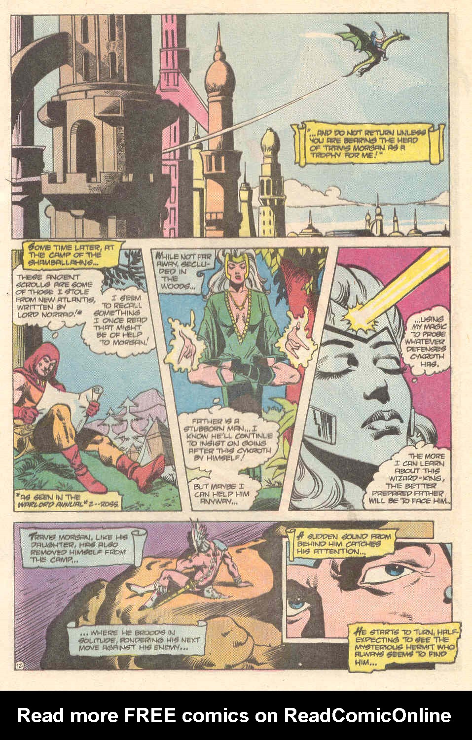 Read online Warlord (1976) comic -  Issue #99 - 12