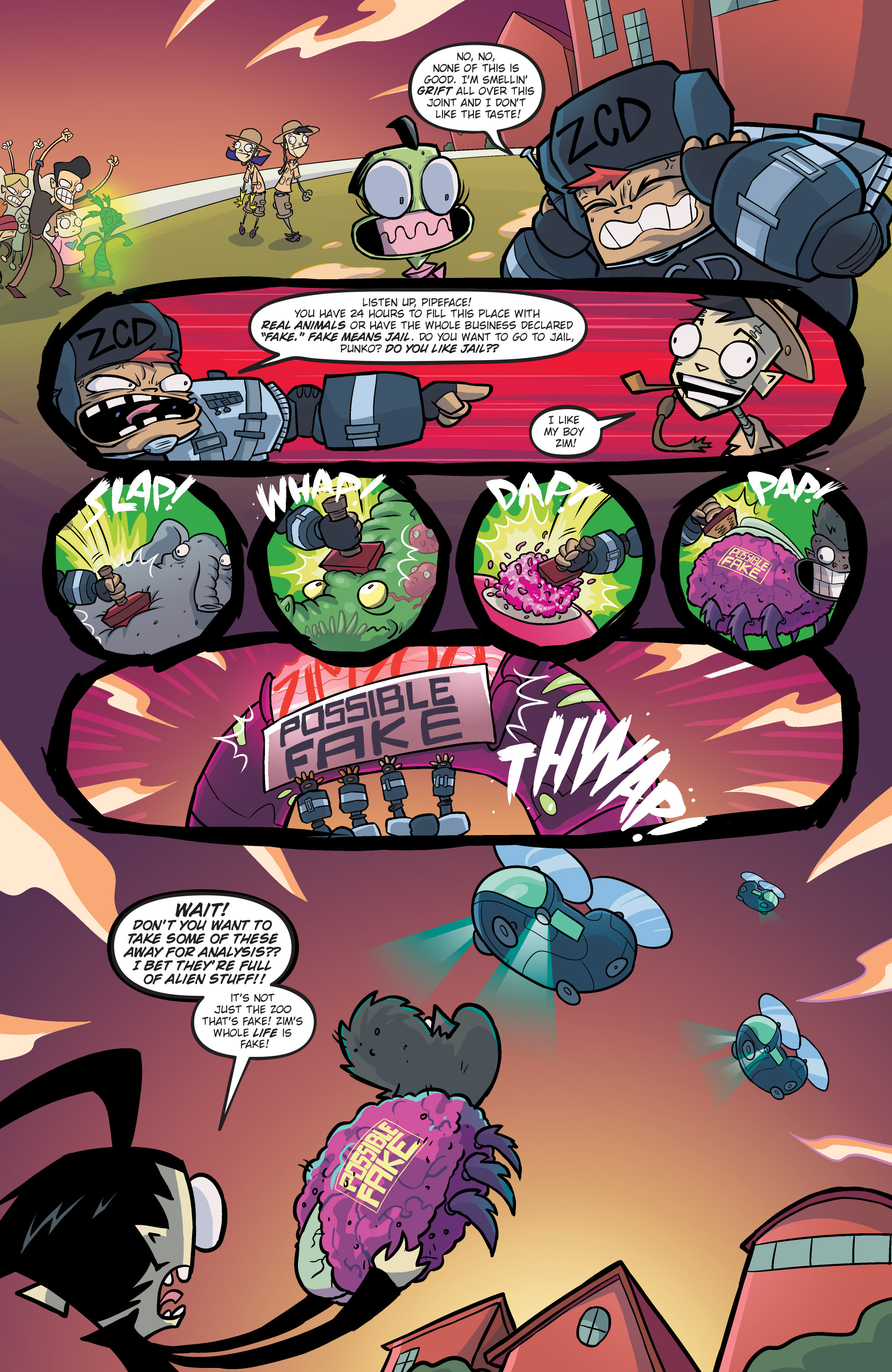 Read online Invader Zim comic -  Issue #19 - 16