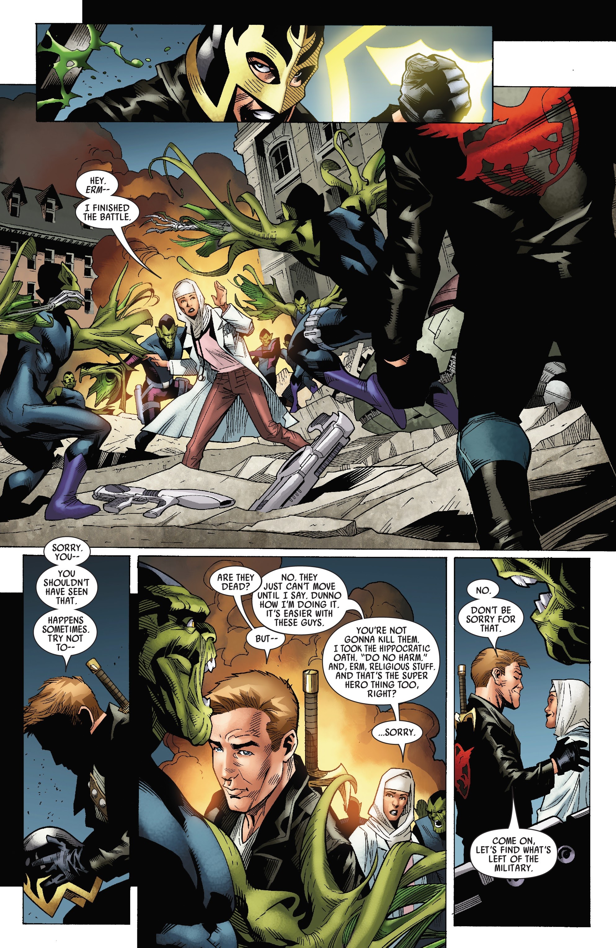 Read online Captain Britain and MI13 comic -  Issue #2 - 13