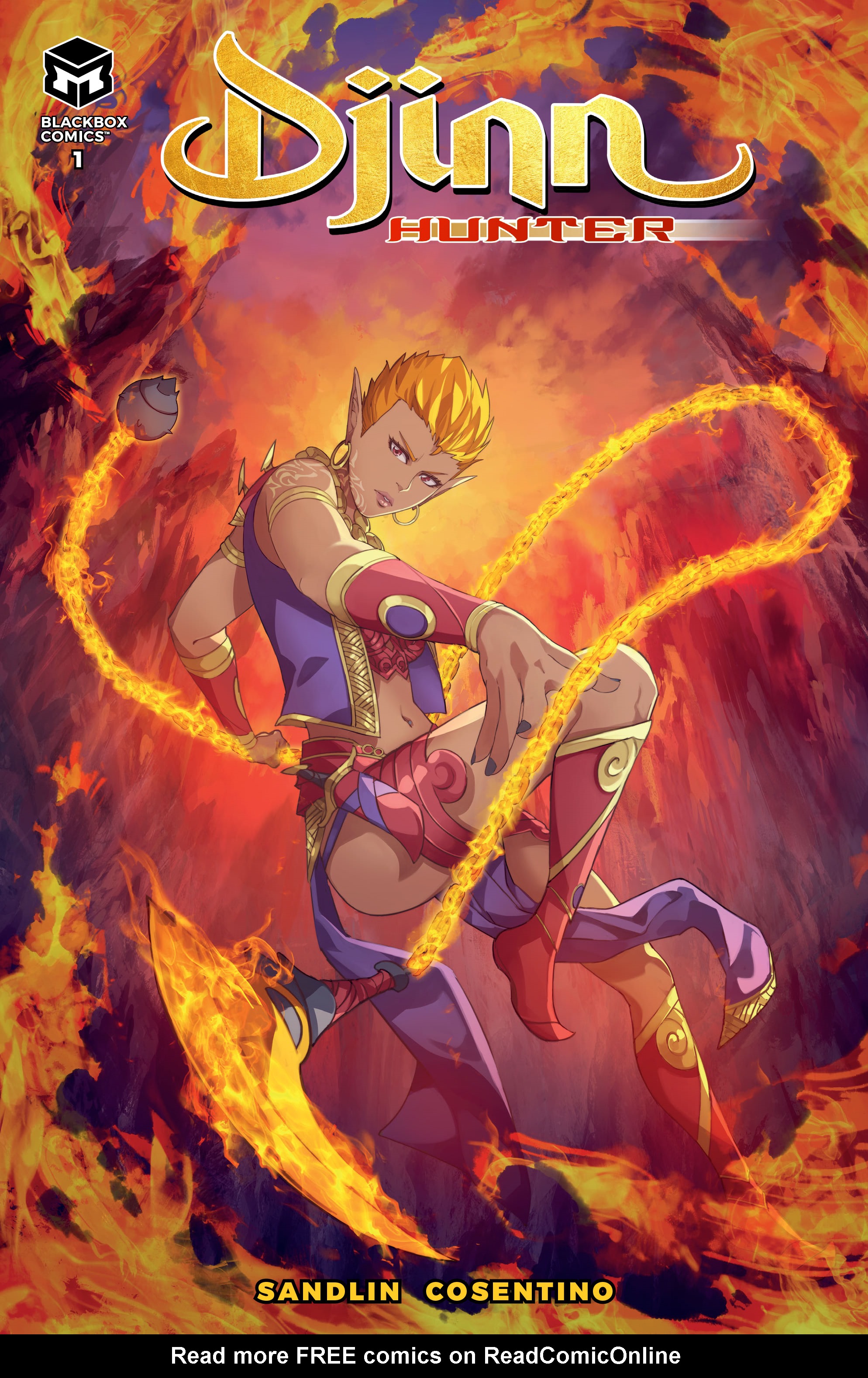 Read online Djinn Hunter comic -  Issue #1 - 1