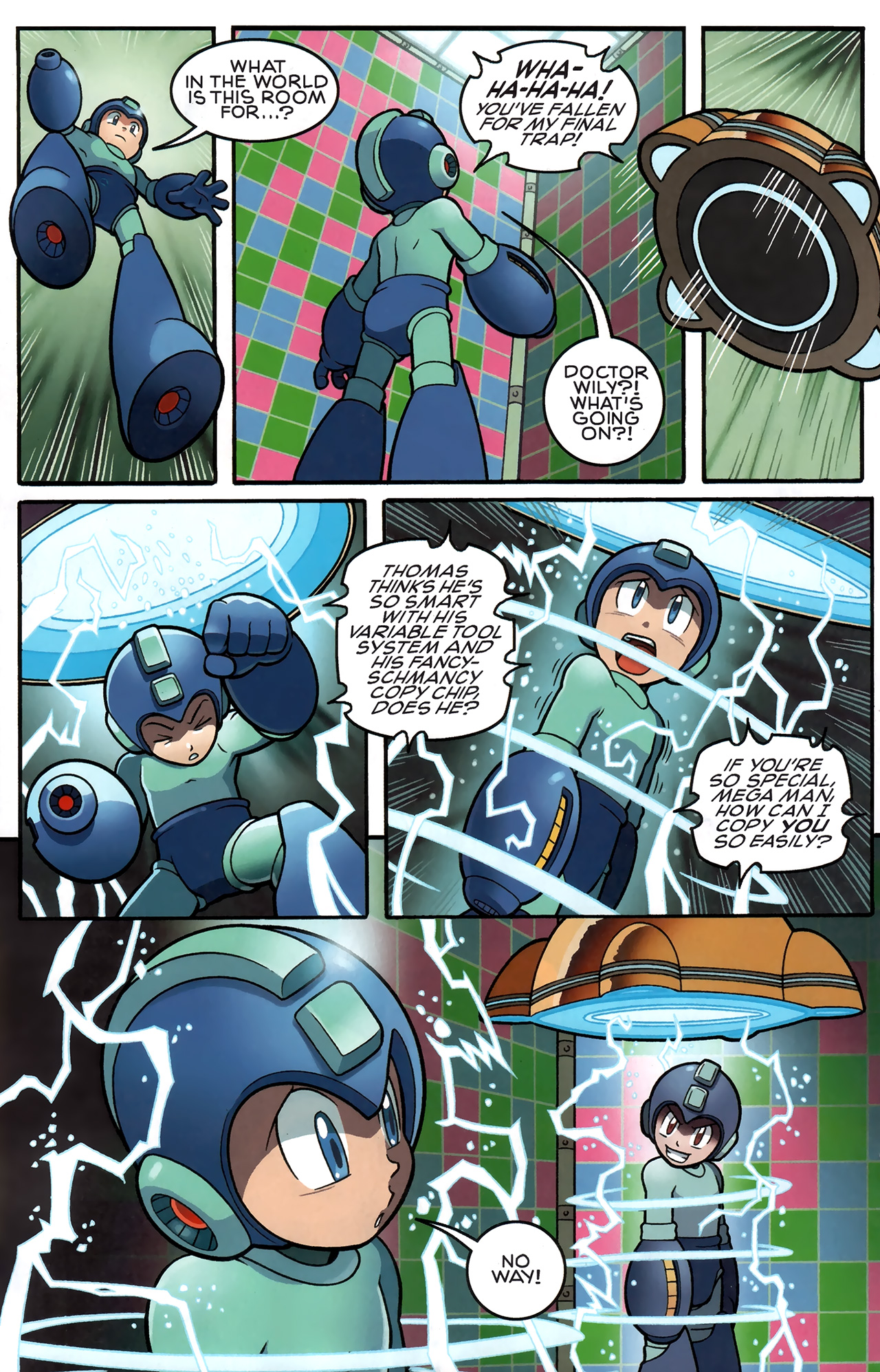 Read online Mega Man comic -  Issue #4 - 11
