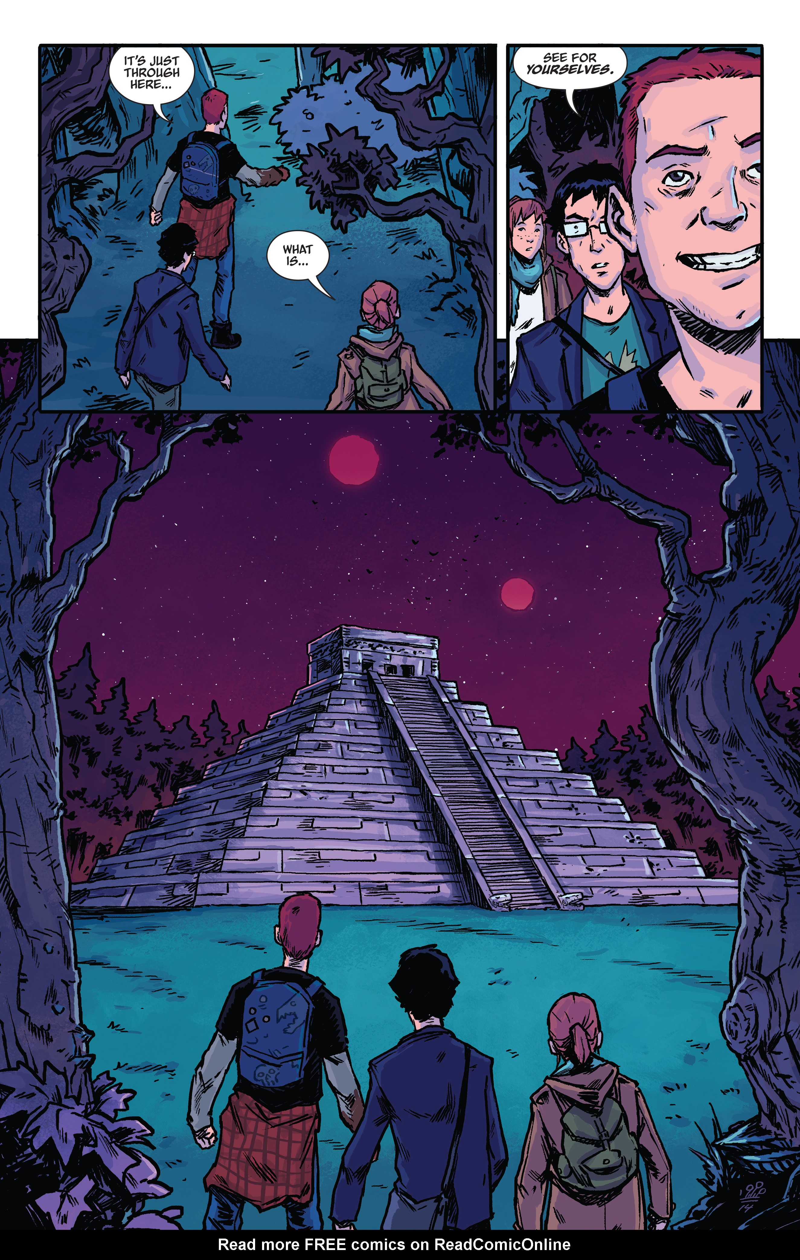 Read online The Woods comic -  Issue # _Yearbook Edition 1 (Part 1) - 75