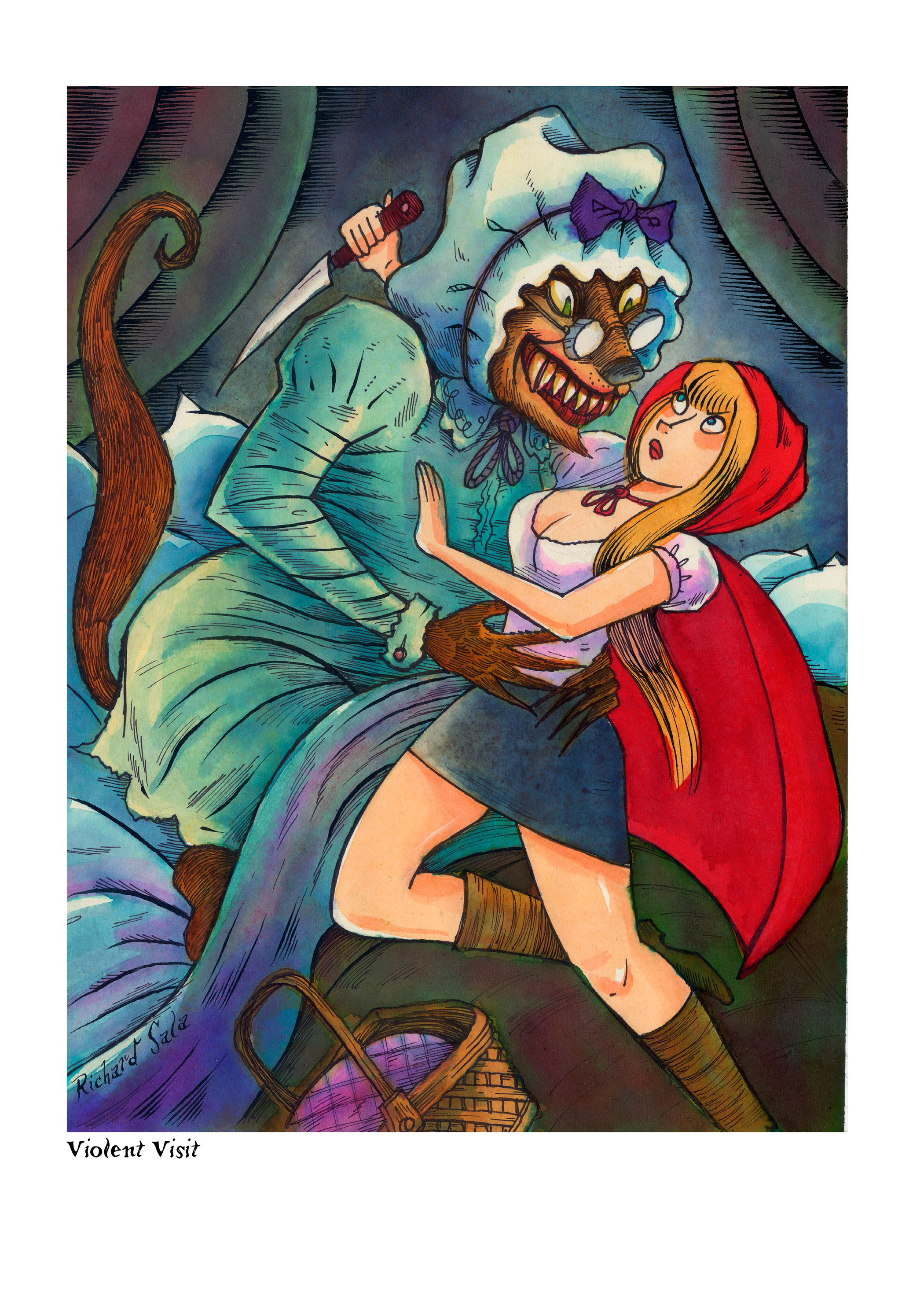 Read online Violenzia and Other Deadly Amusements comic -  Issue # TPB - 105