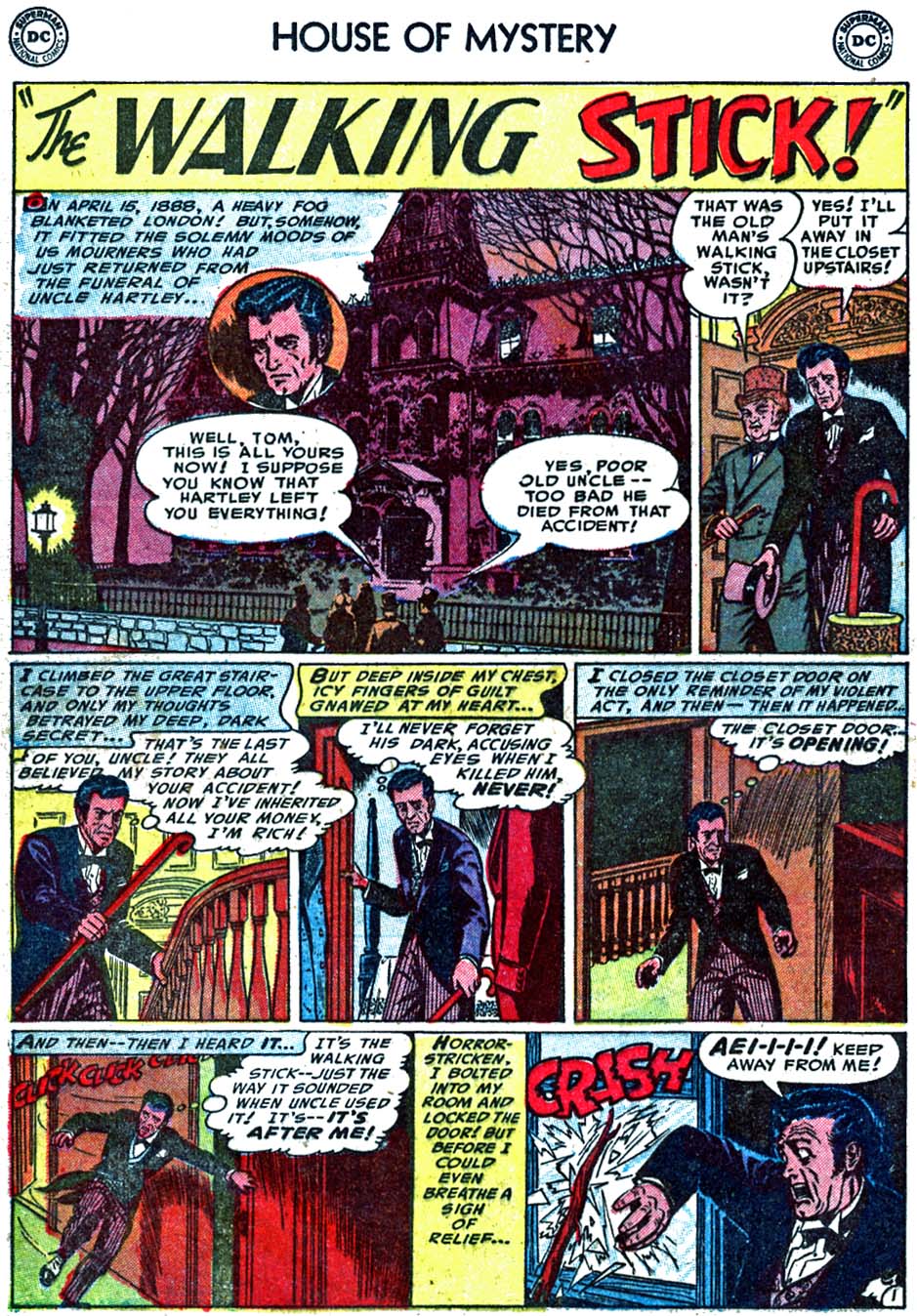 Read online House of Mystery (1951) comic -  Issue #24 - 16