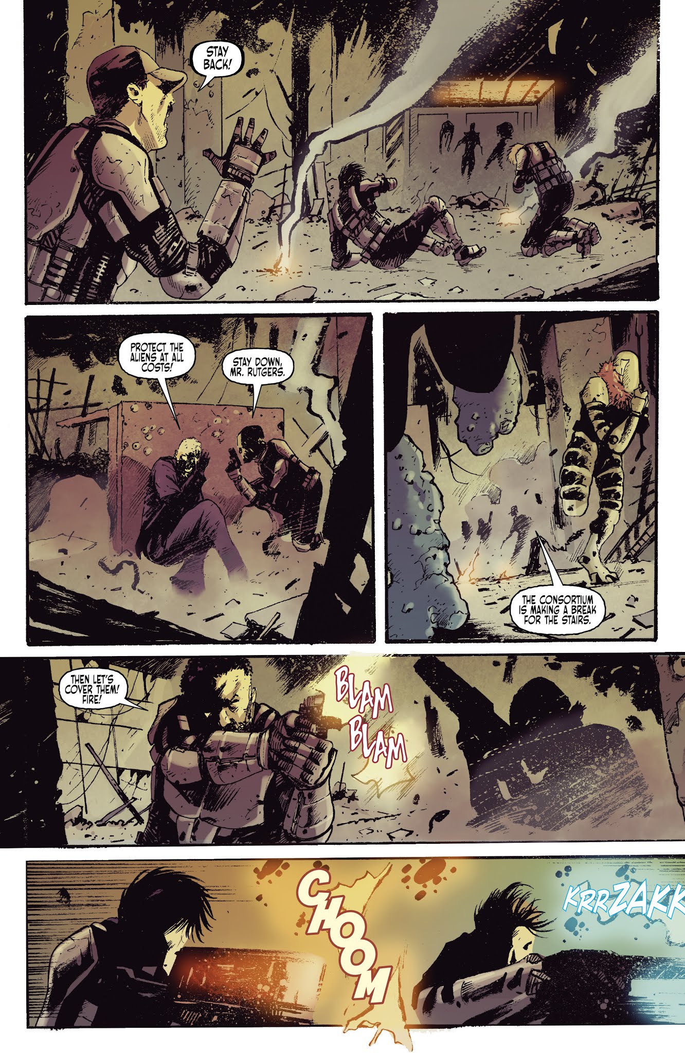 Read online Port of Earth comic -  Issue #6 - 10