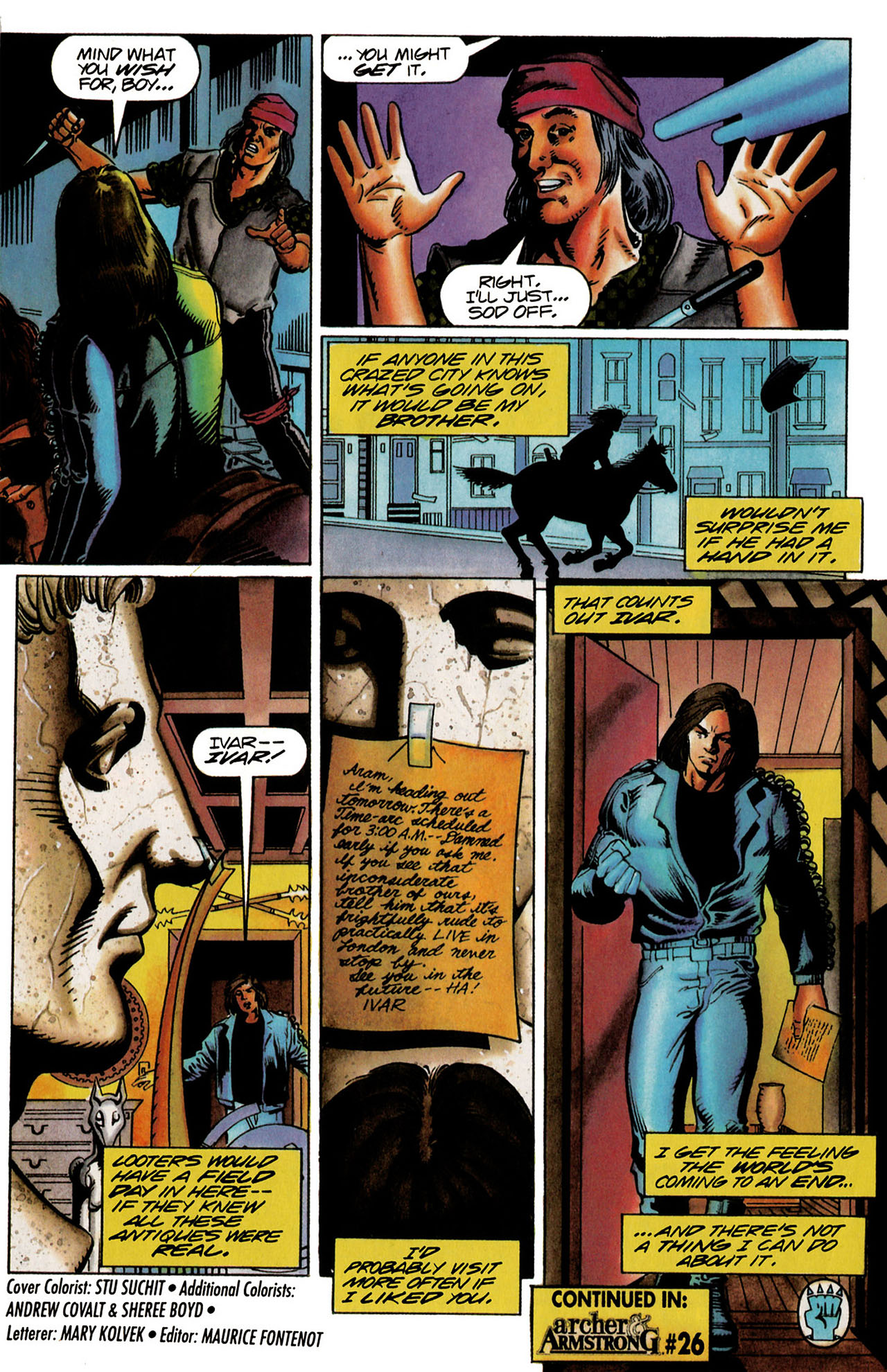 Read online Archer & Armstrong comic -  Issue #26 - 16