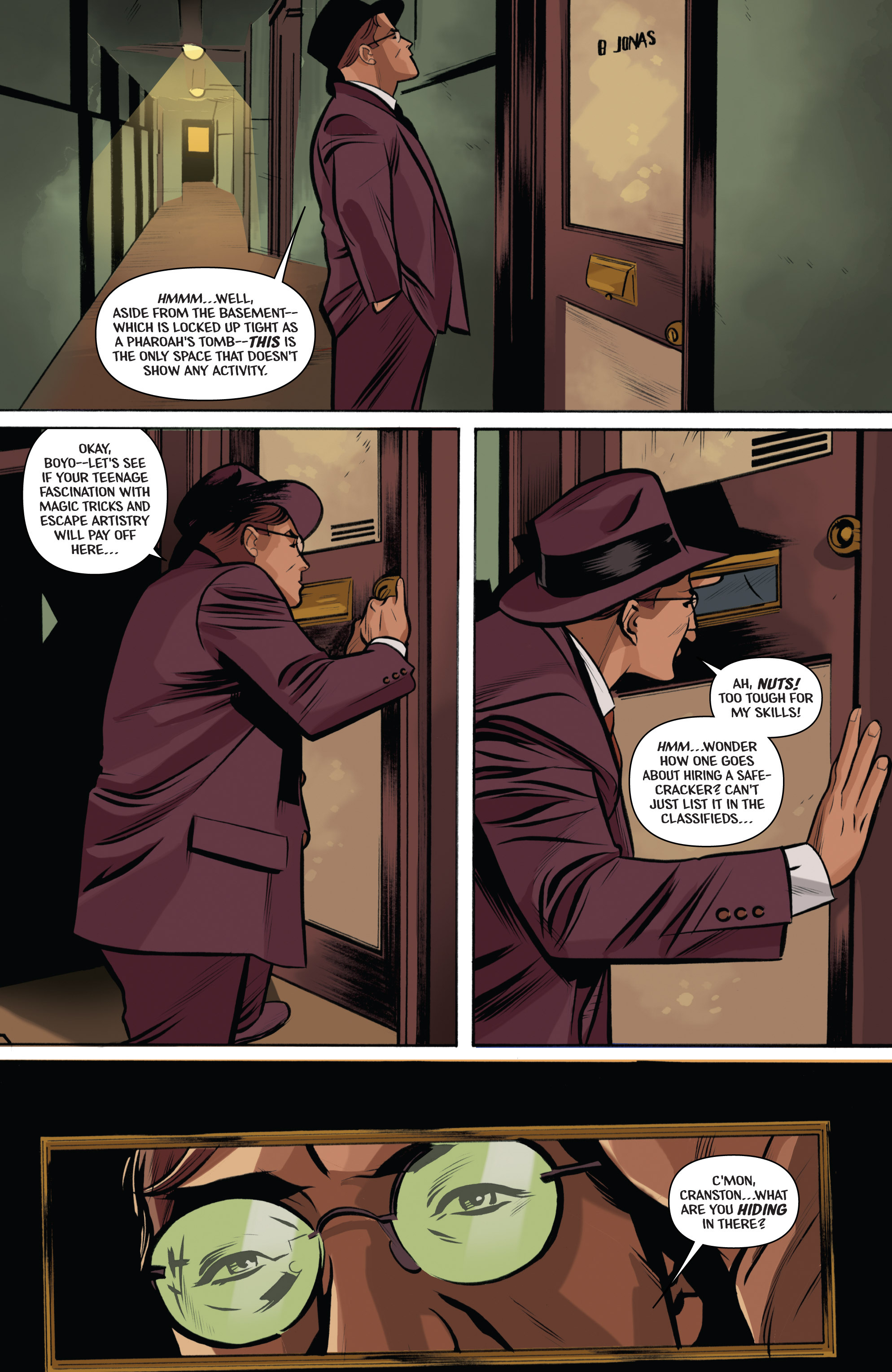 Read online The Shadow: Year One comic -  Issue #4 - 21