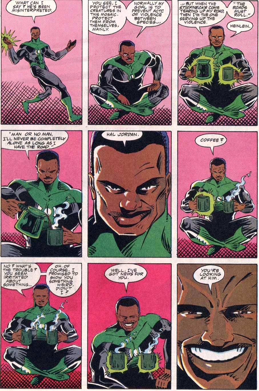 Read online Green Lantern: Mosaic comic -  Issue #1 - 16