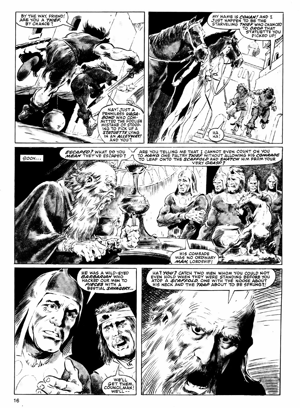Read online The Savage Sword Of Conan comic -  Issue #84 - 16