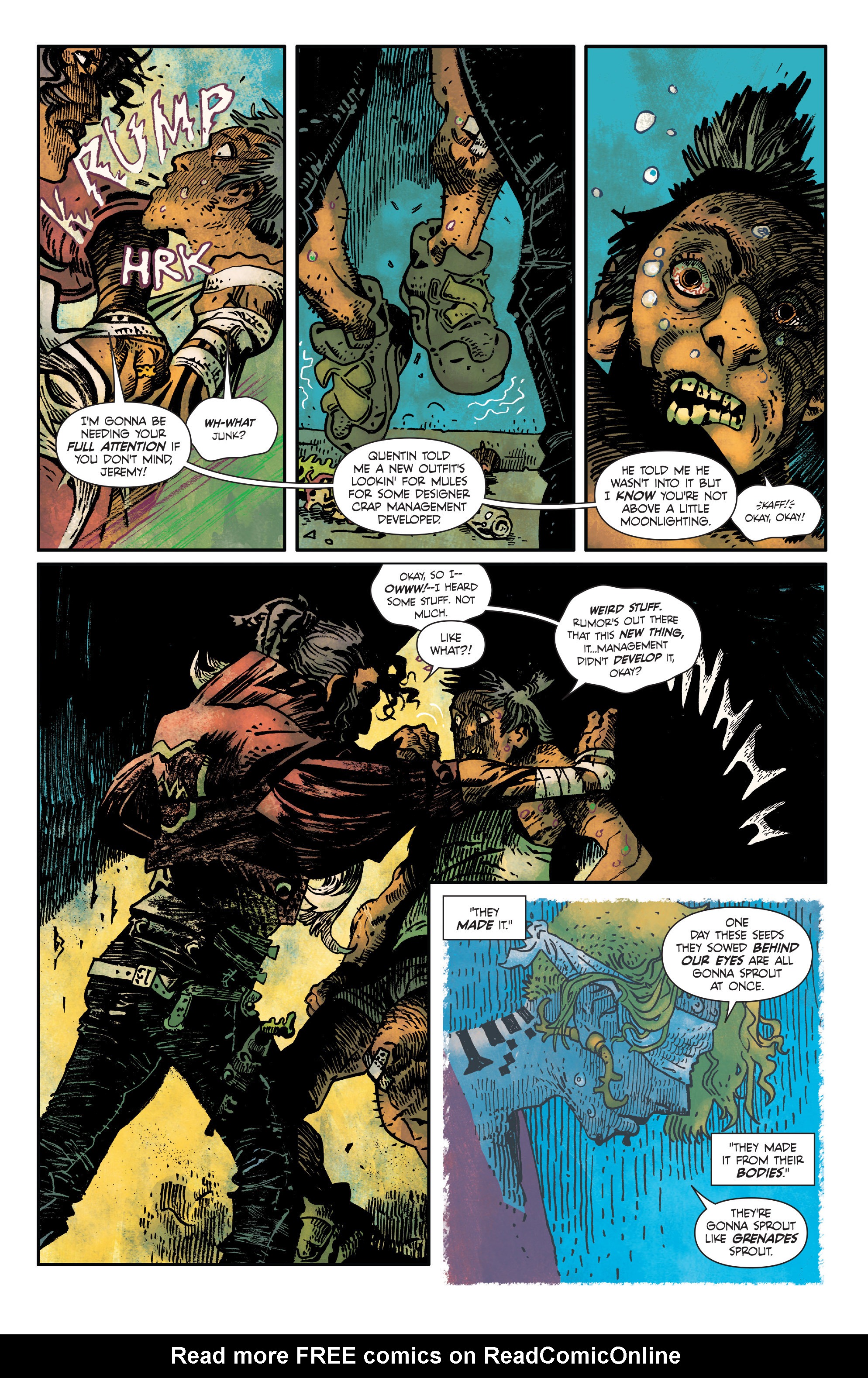 Read online Paknadel & Trakhanov's Turncoat comic -  Issue #3 - 9