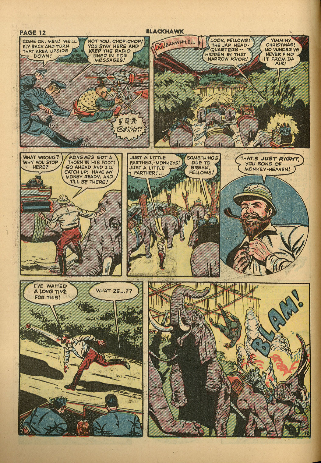 Read online Blackhawk (1957) comic -  Issue #9 - 14