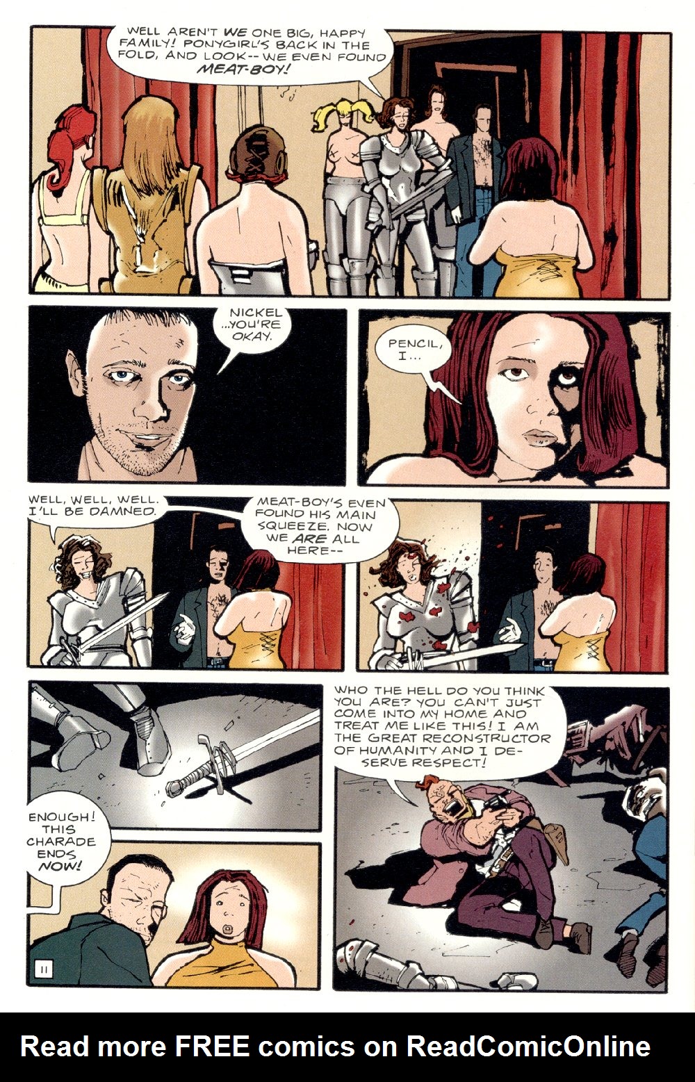 Read online Industrial Gothic comic -  Issue #5 - 13