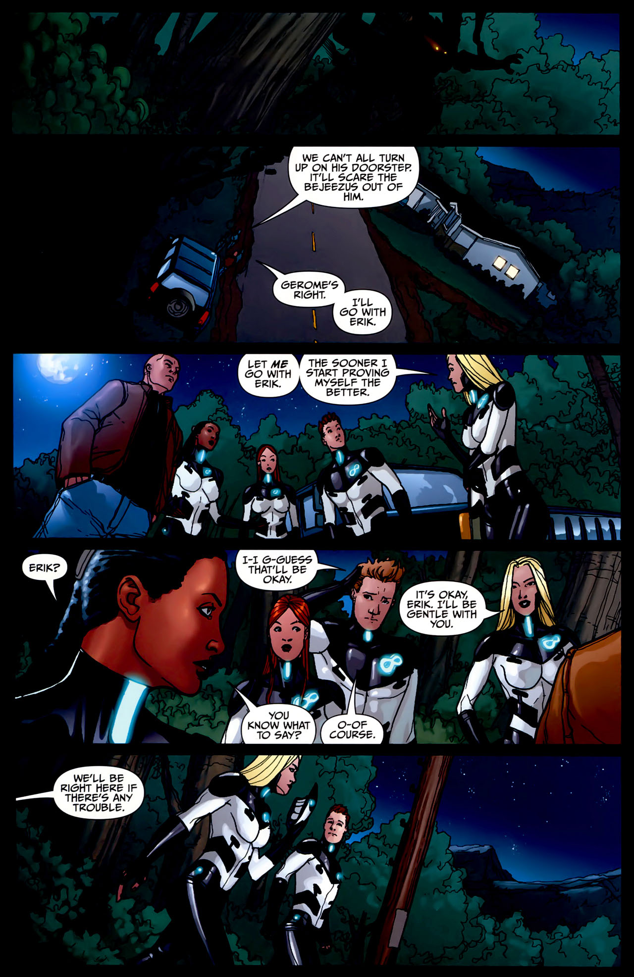 Read online Infinity Inc. (2007) comic -  Issue #8 - 21