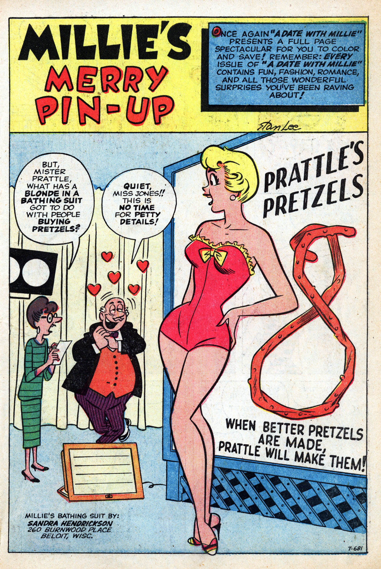 Read online A Date with Millie (1959) comic -  Issue #4 - 7