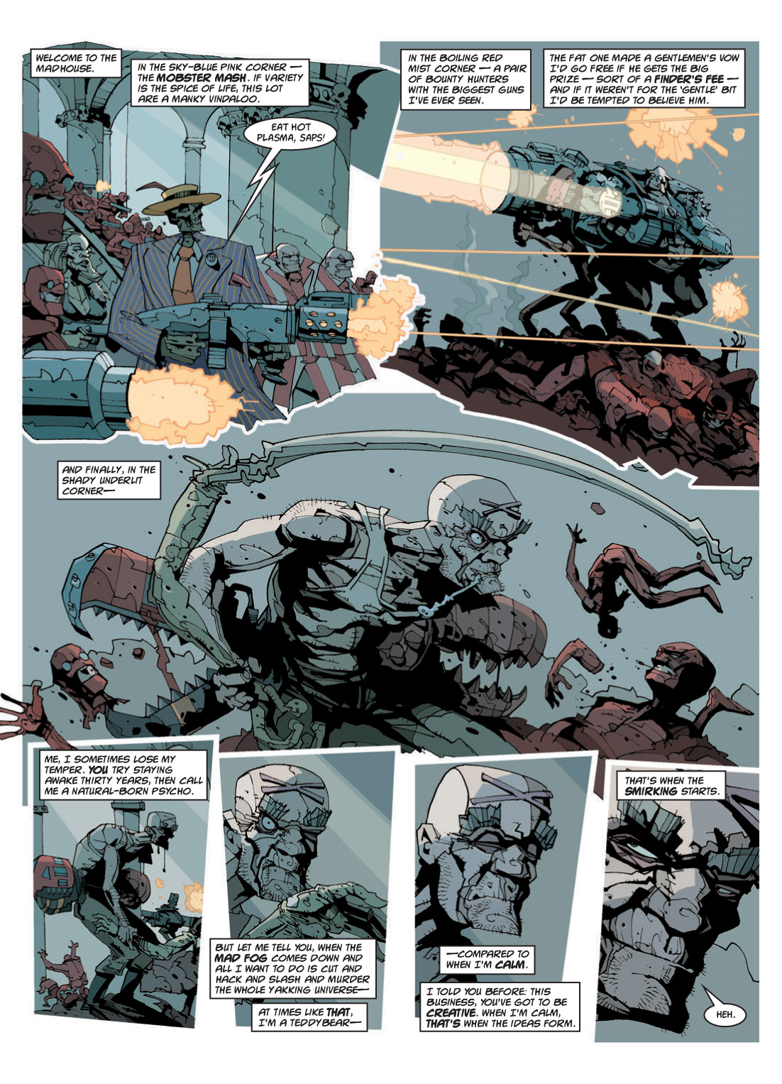 Read online Judge Dredd Megazine (Vol. 5) comic -  Issue #353 - 99