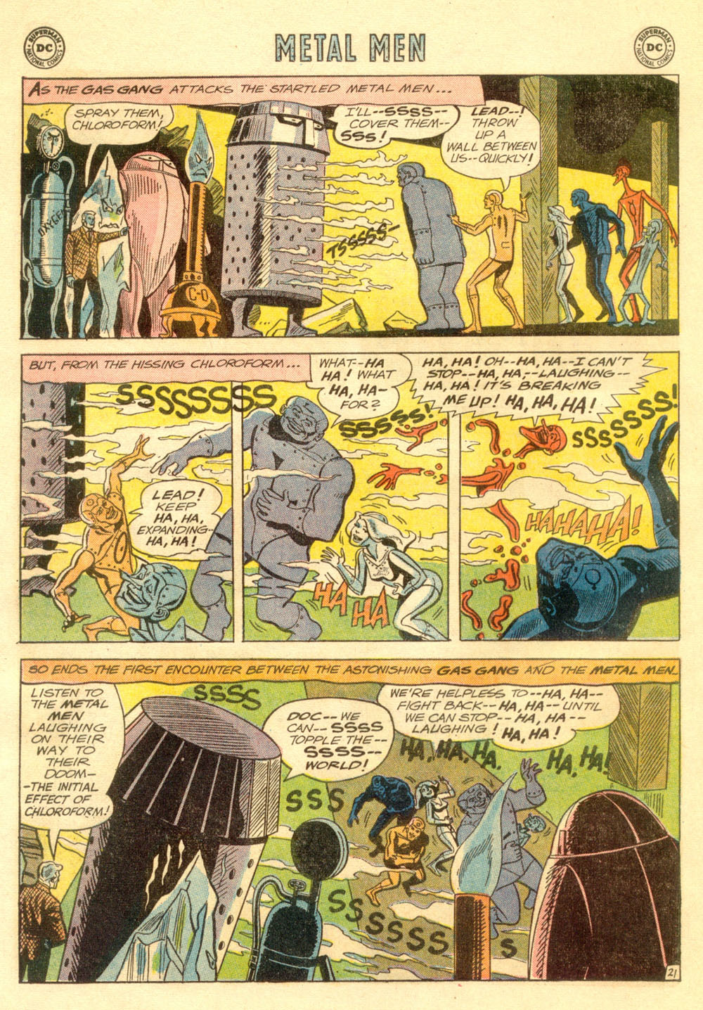 Read online Metal Men (1963) comic -  Issue #6 - 28
