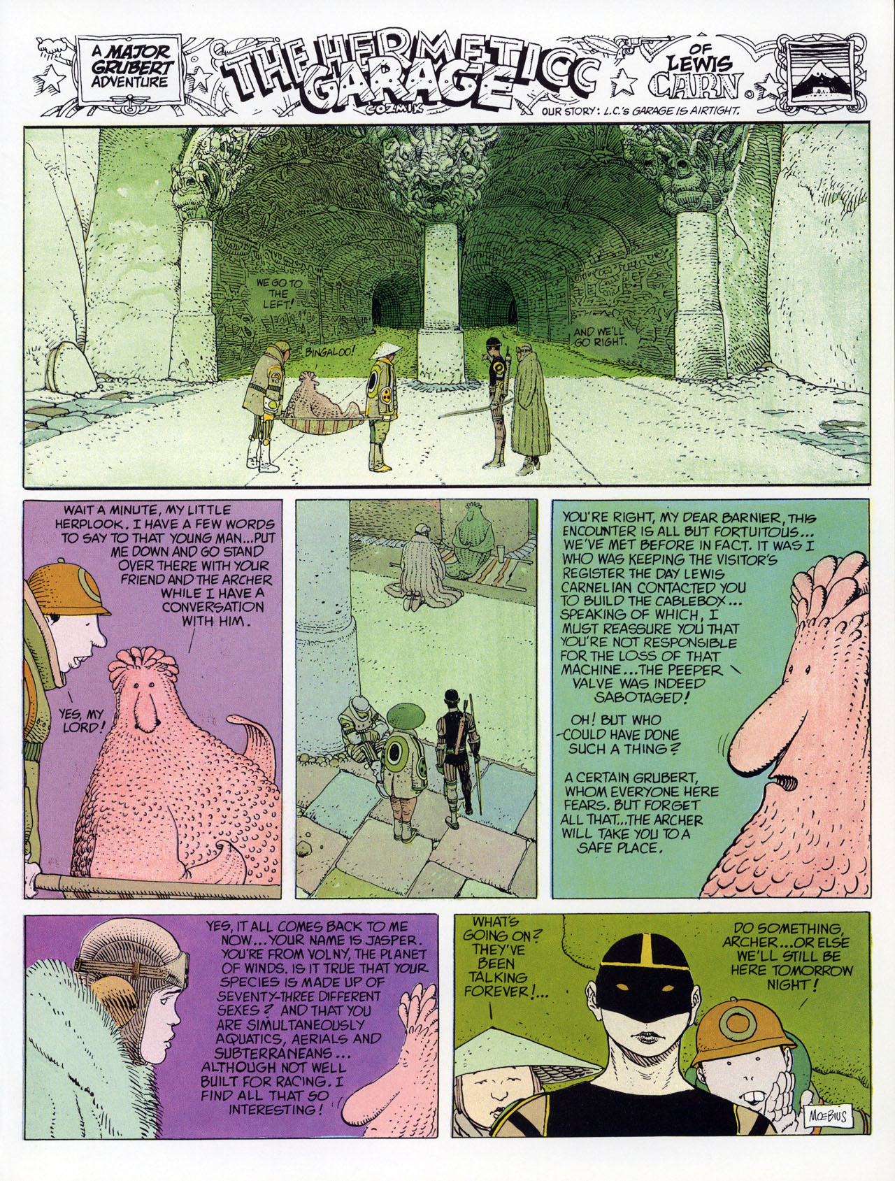 Read online Epic Graphic Novel: Moebius comic -  Issue # TPB 3 - 57